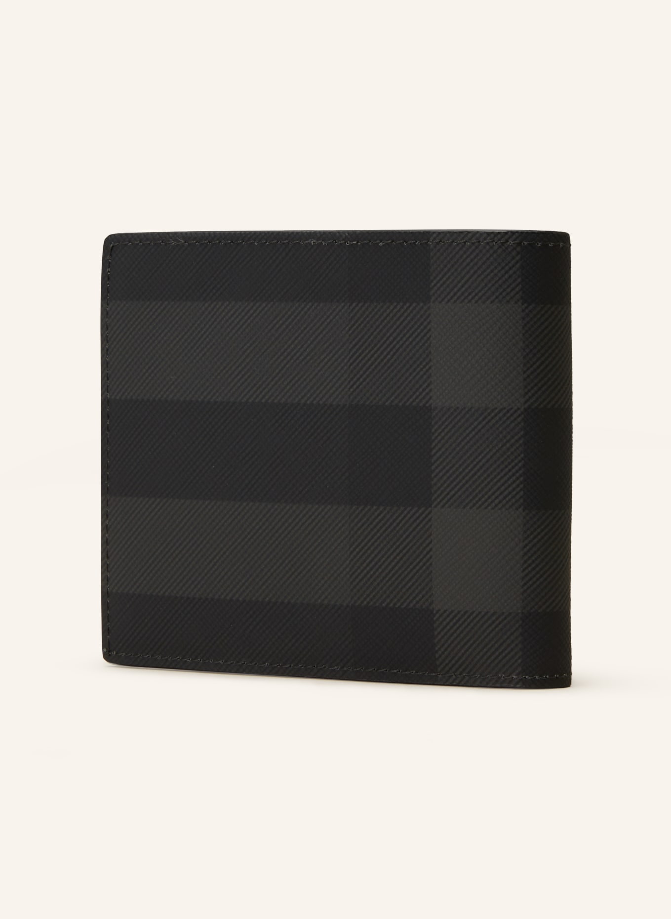 BURBERRY Wallet, Color: BLACK/ DARK GRAY (Image 2)