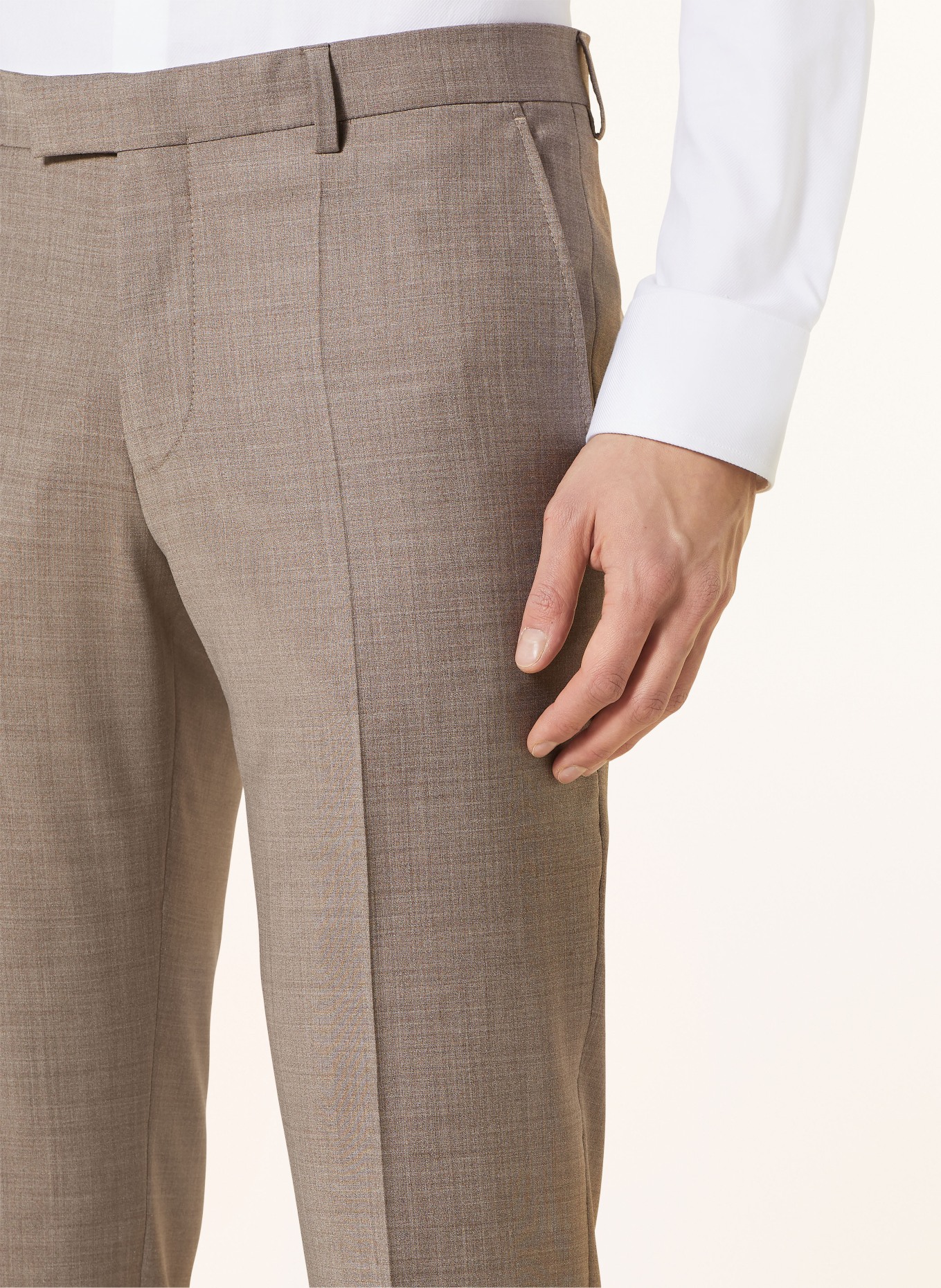 pierre cardin Suit trousers RYAN regular fit, Color: 8208 Tortoise Shell (Image 6)