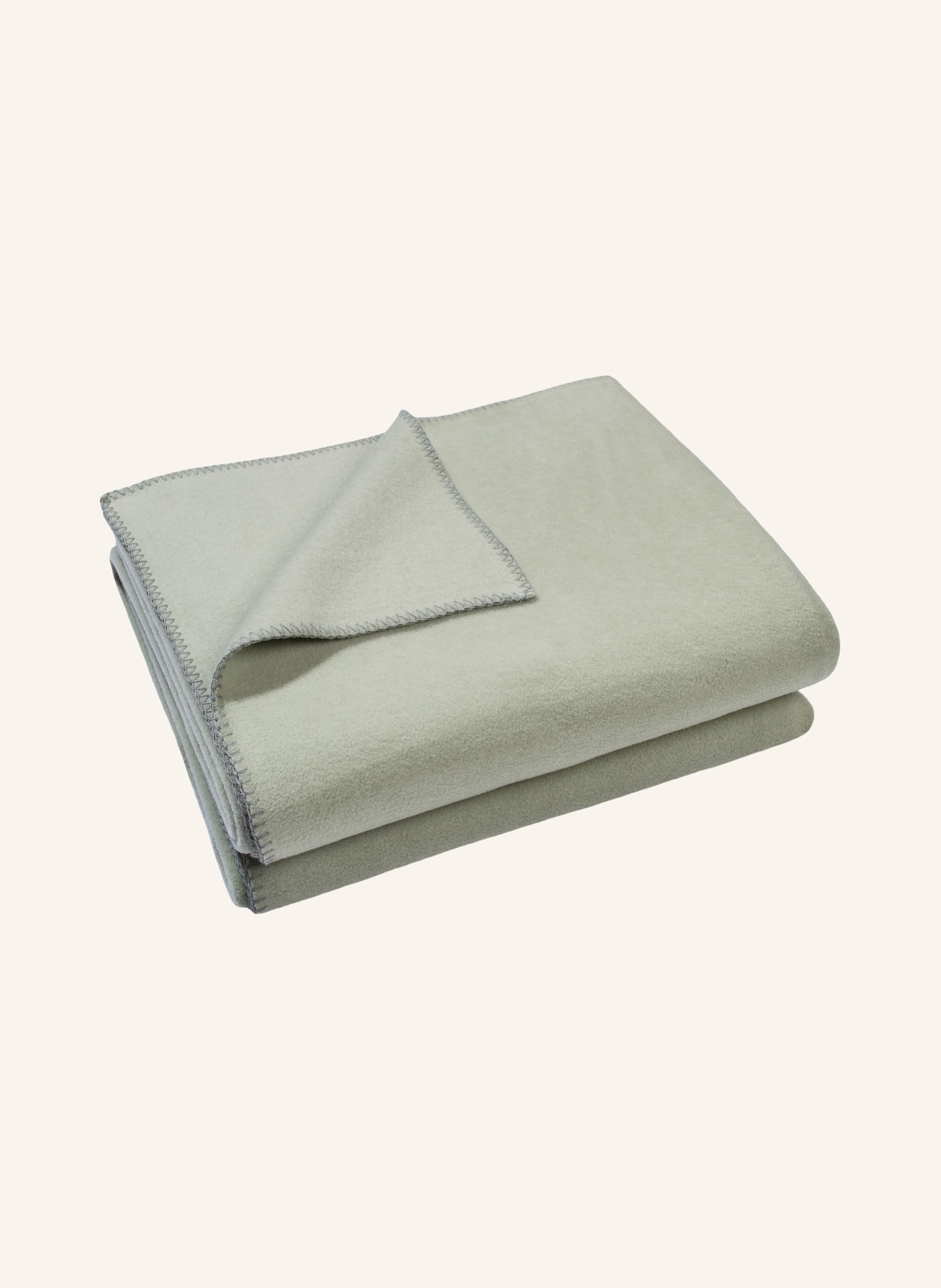 zoeppritz Plaid SOFT-FLEECE: HELLGRÜN