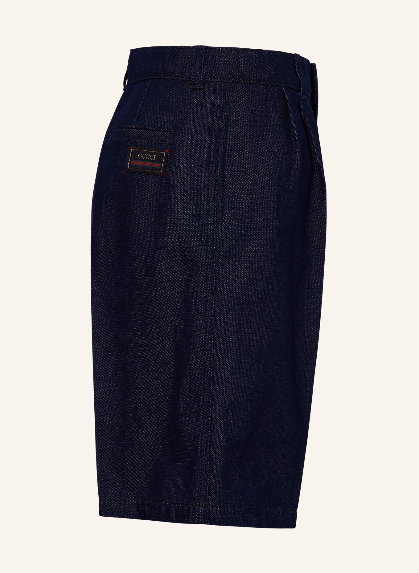 GUCCI Szorty jeansowe, Kolor: GRANATOWY (Obrazek 4)