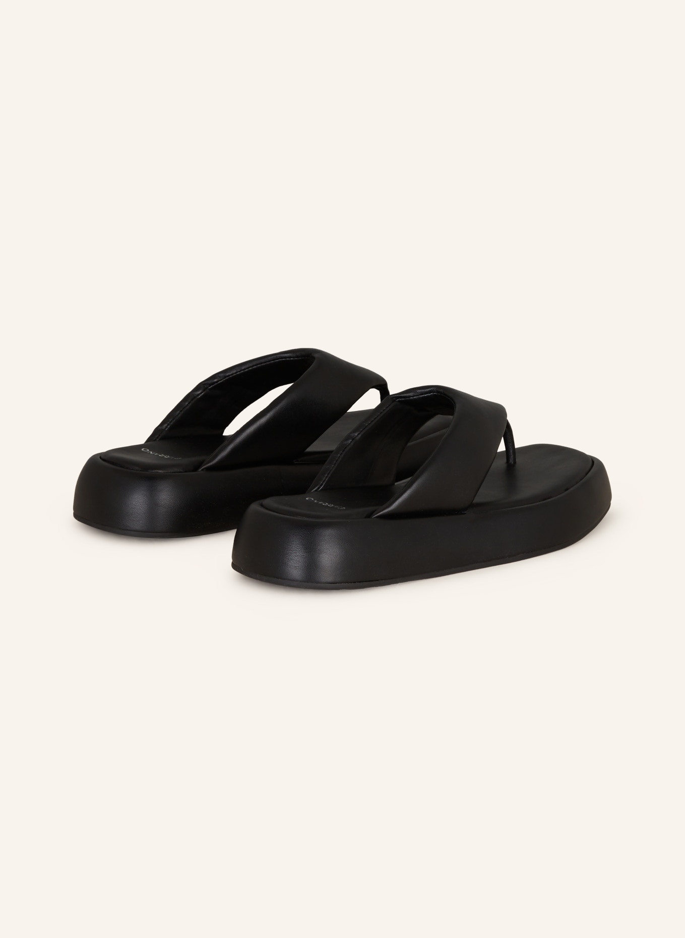 CARRANO Flip flops, Color: BLACK (Image 2)