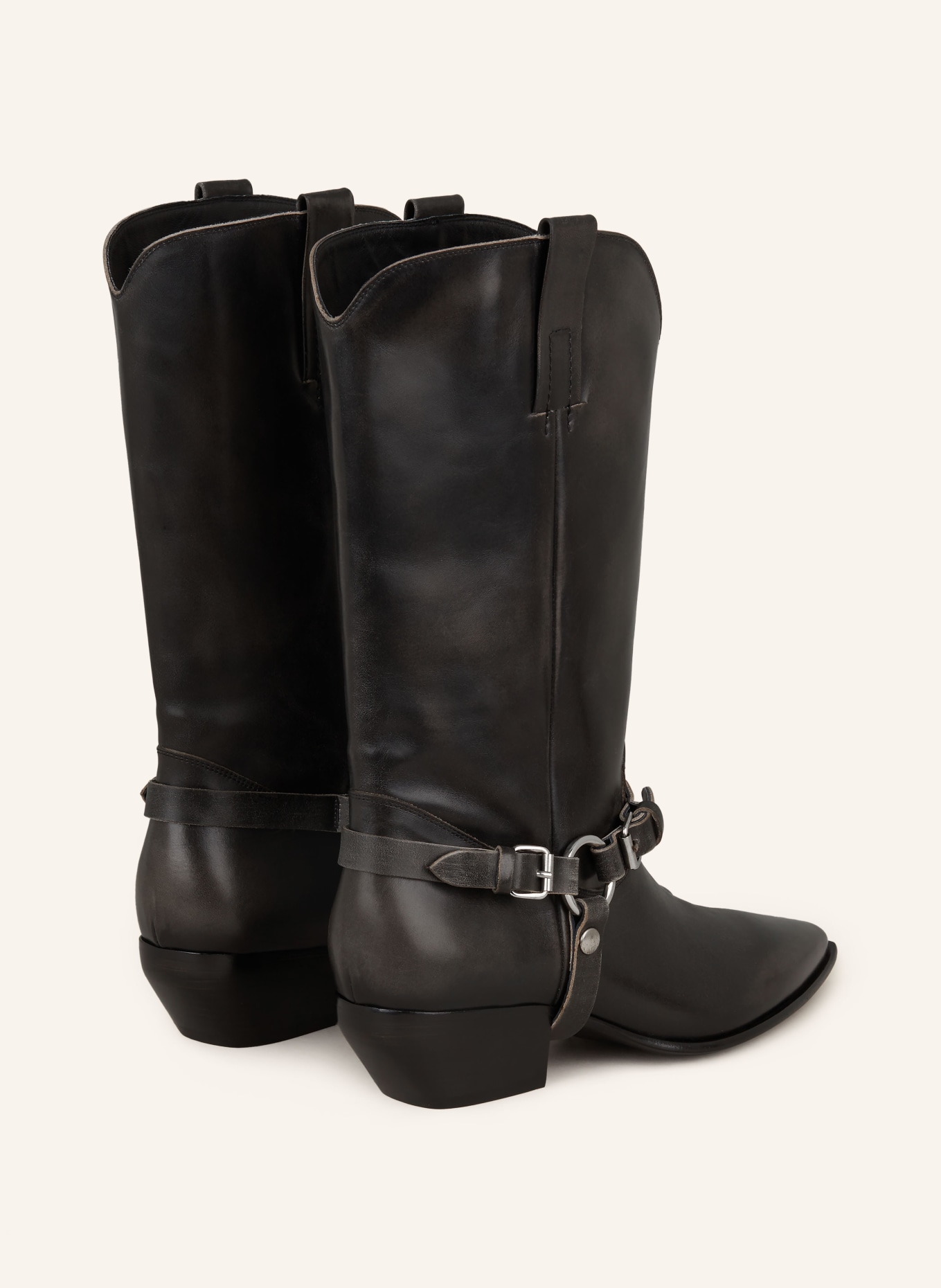 ELENA IACHI Cowboy boots, Color: BLACK (Image 2)
