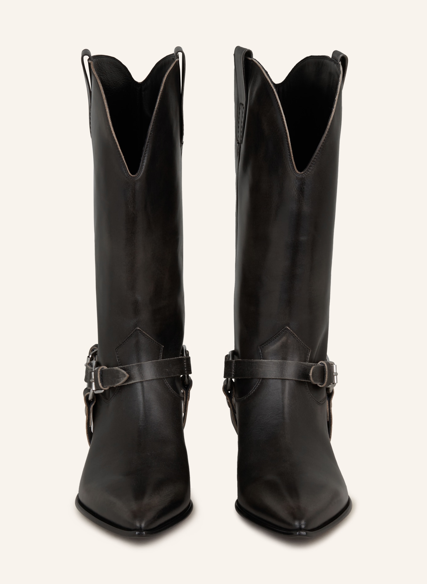 ELENA IACHI Cowboy boots, Color: BLACK (Image 3)