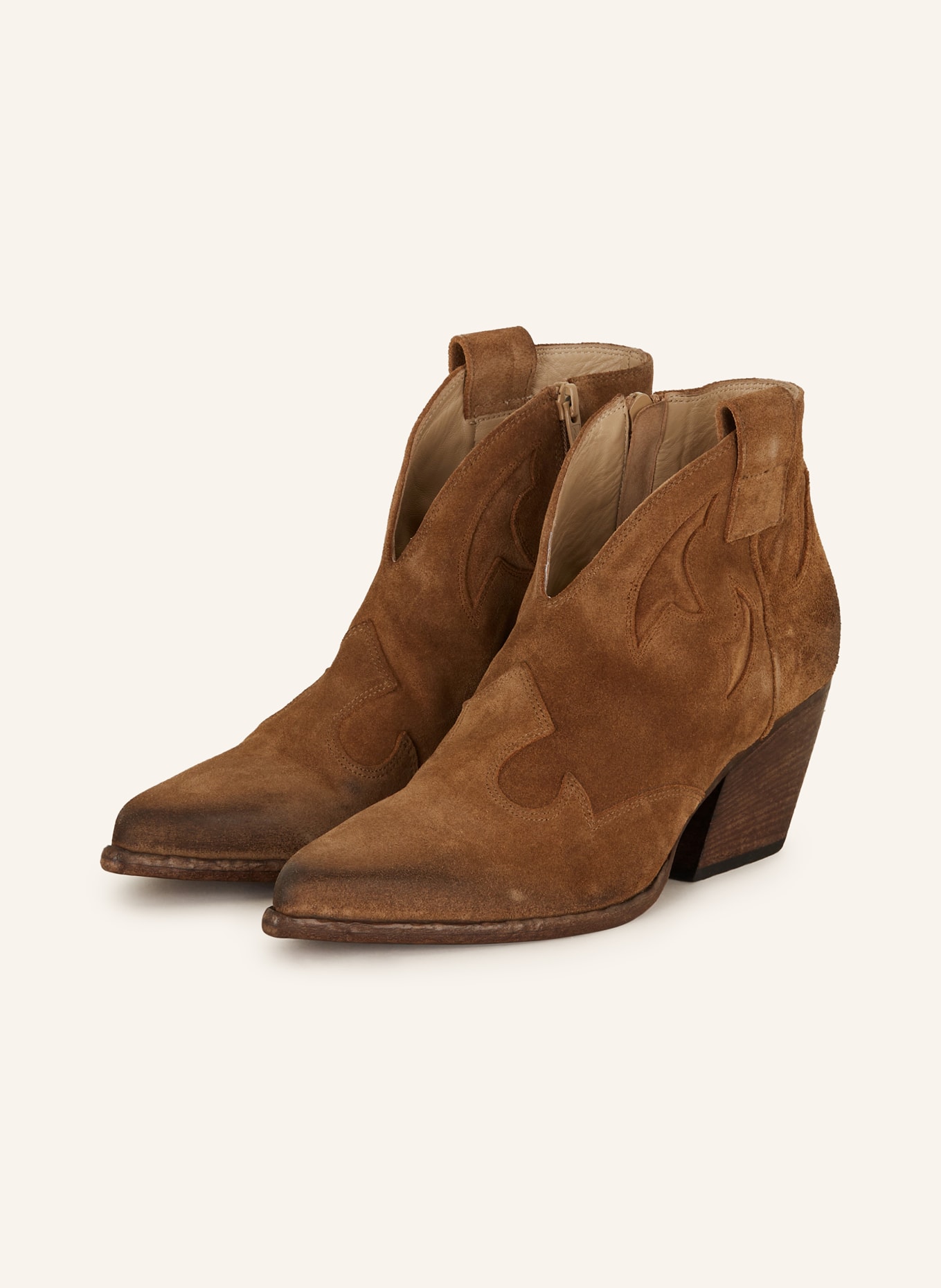 ELENA IACHI Cowboy boots, Color: BROWN (Image 1)