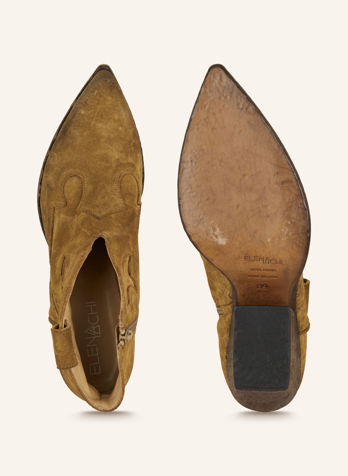 ELENA IACHI Cowboy Boots, Farbe: BRAUN (Bild 5)