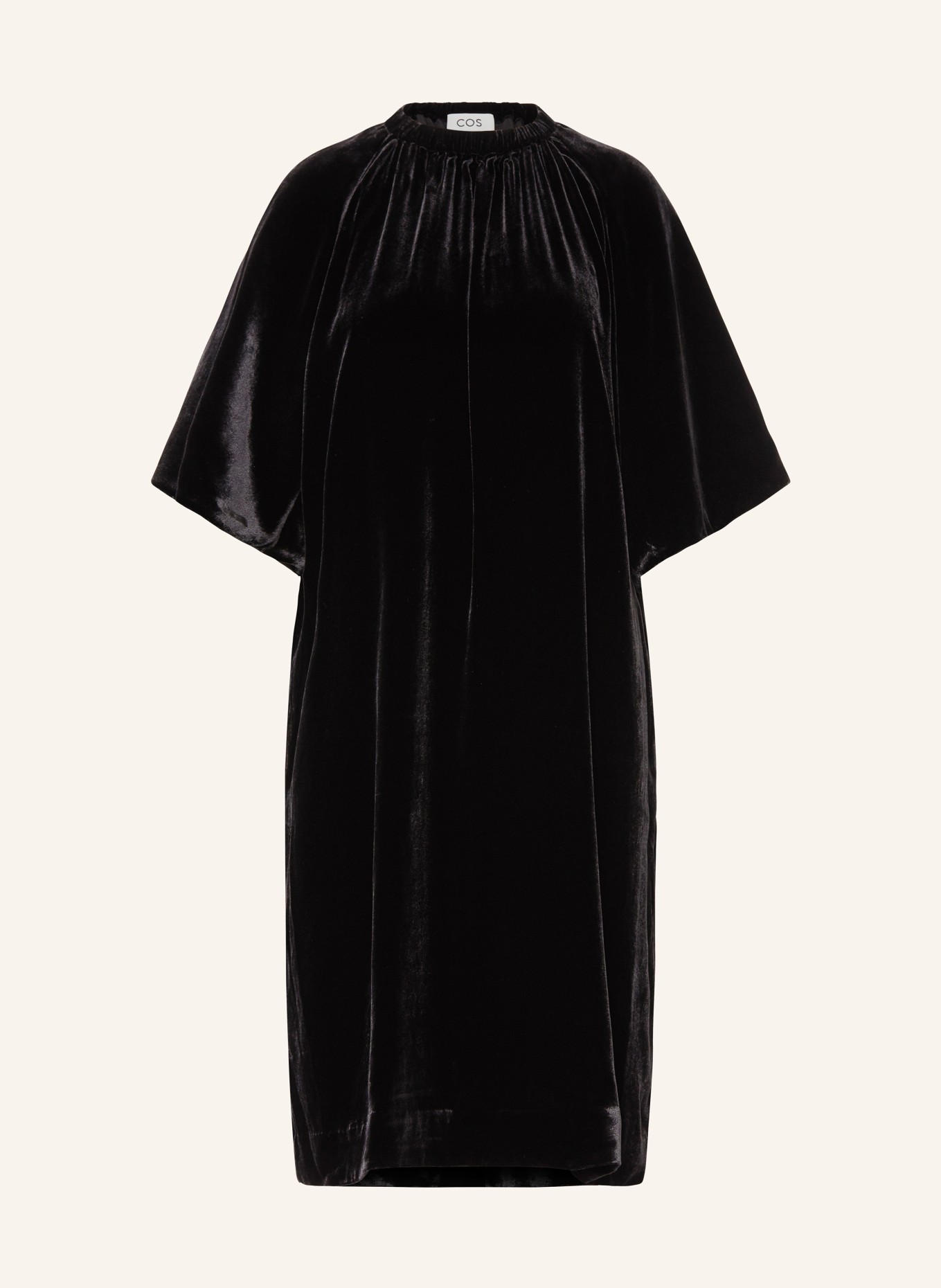 COS Velvet dress, Color: BLACK (Image 1)