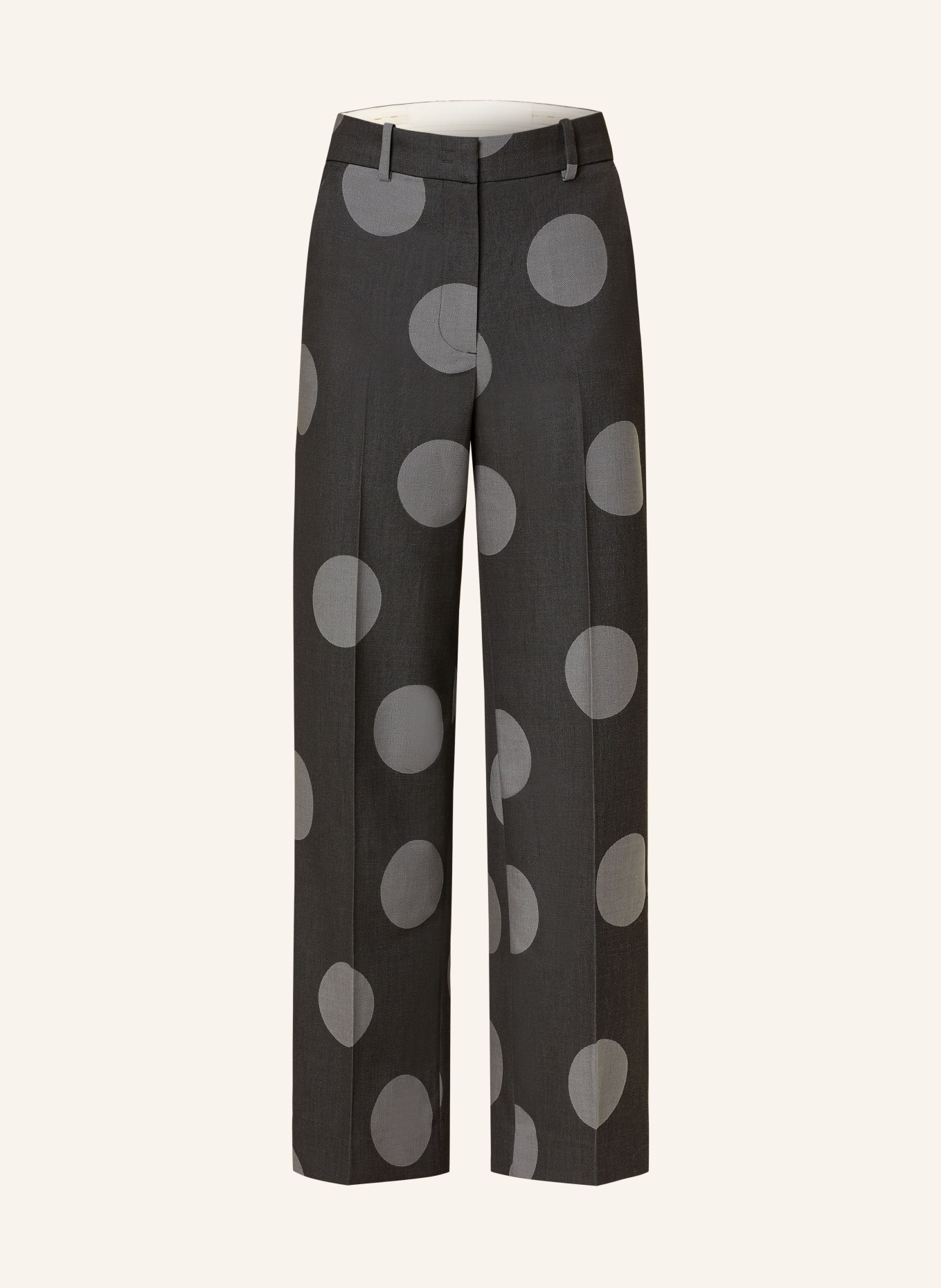 COS Wide leg trousers, Color: DARK GRAY/ GRAY (Image 1)