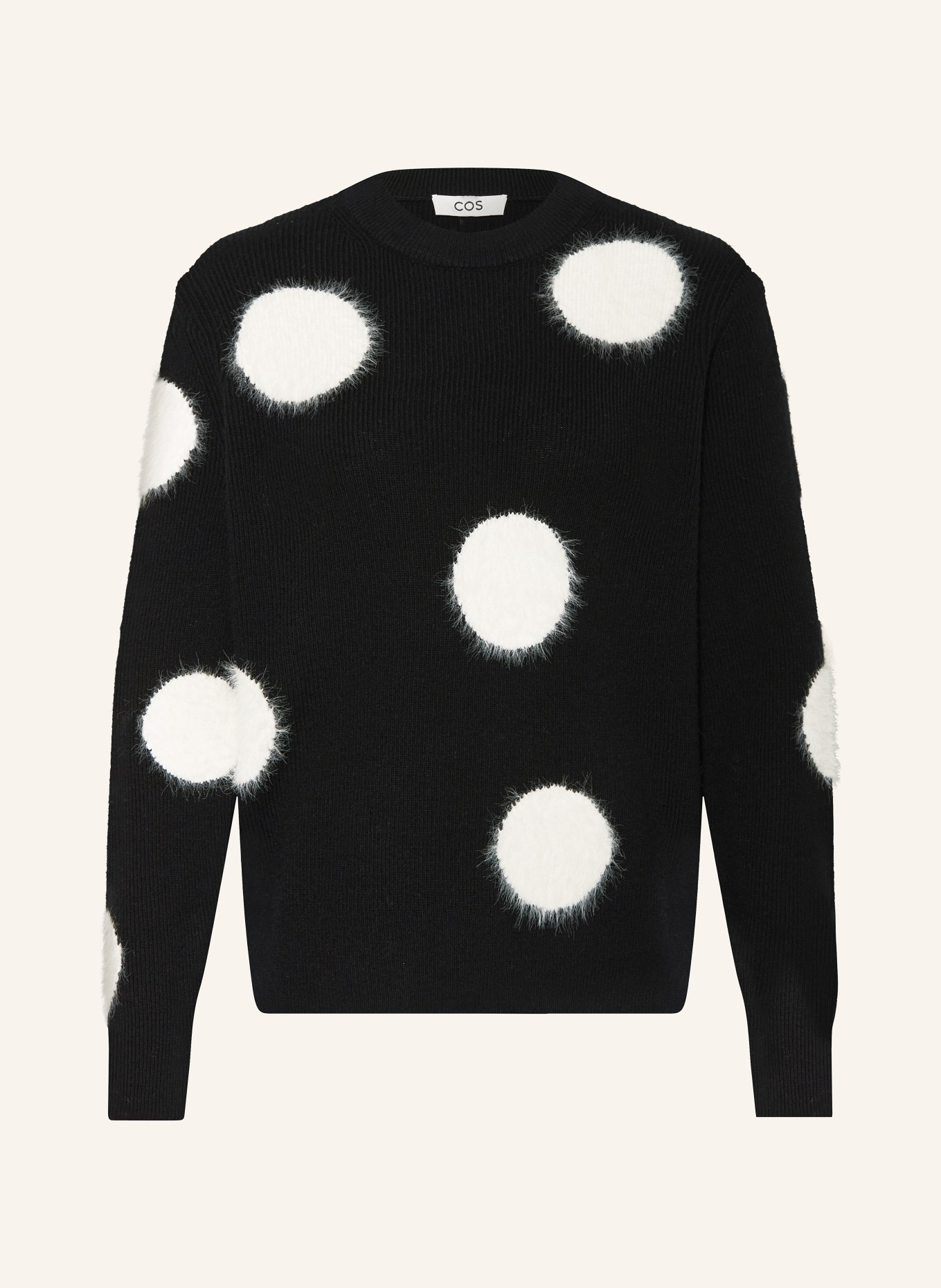 COS Sweater, Color: BLACK/ WHITE (Image 1)