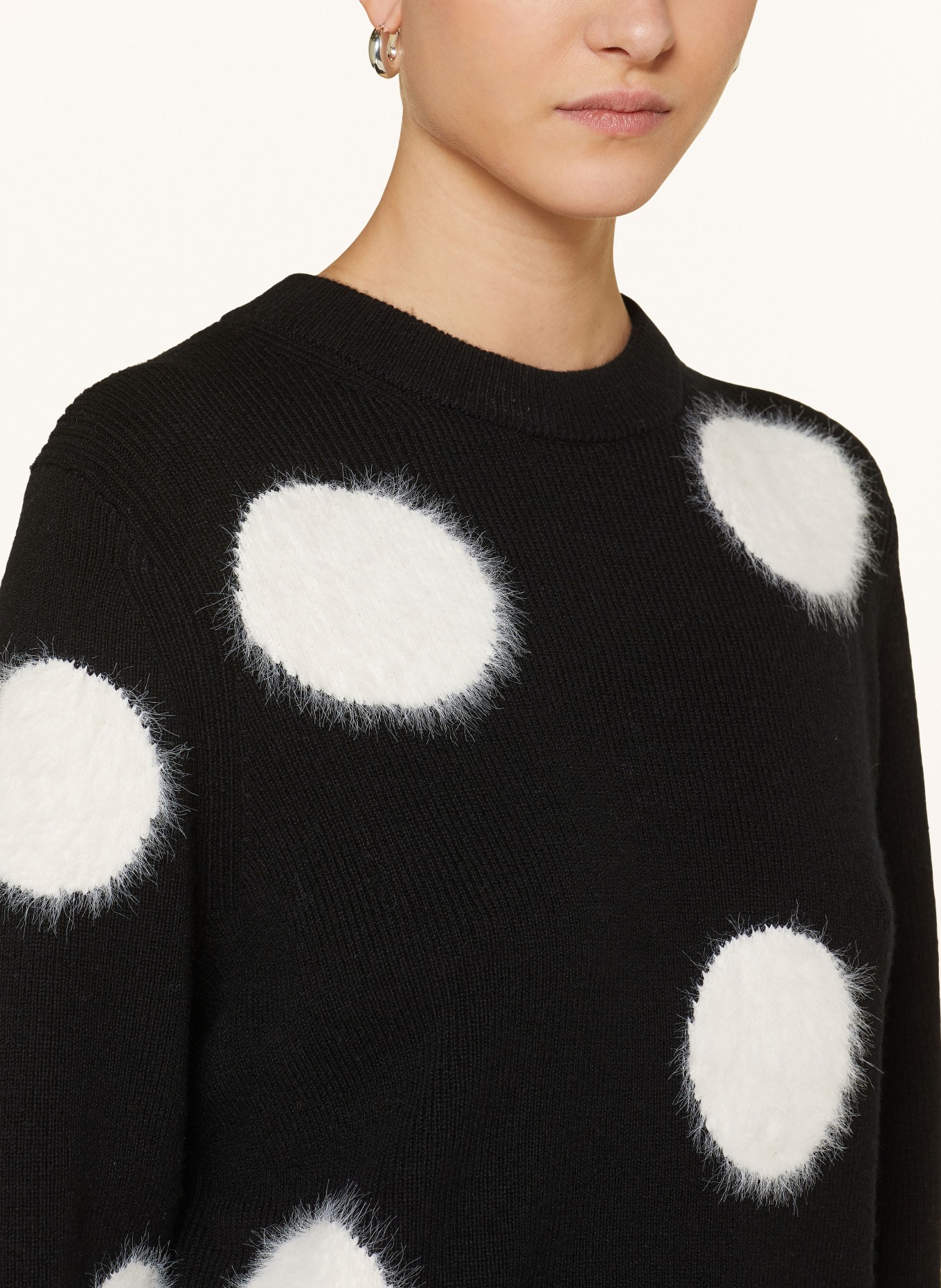 COS Sweater, Color: BLACK/ WHITE (Image 4)