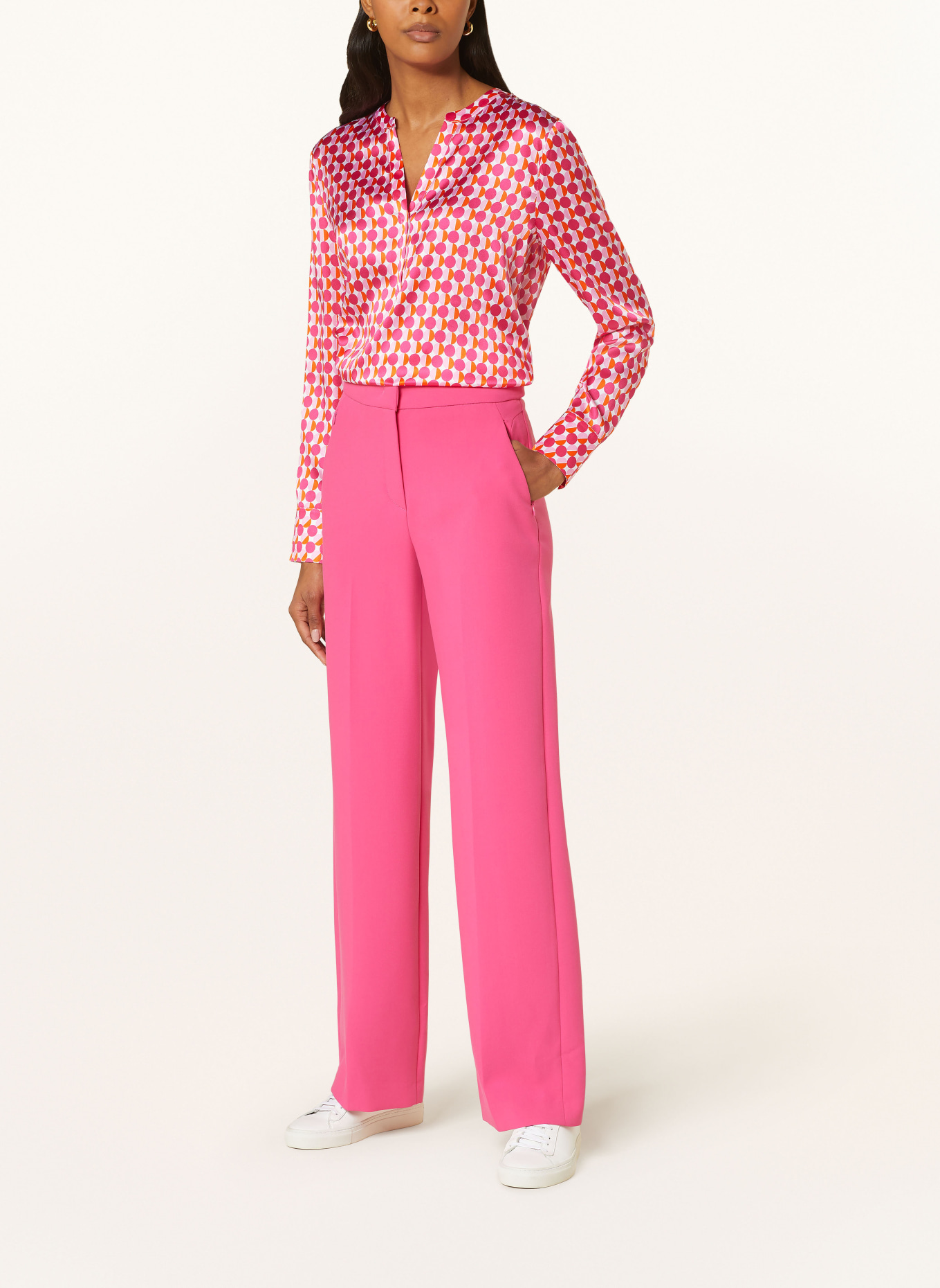lilienfels Shirt blouse in silk, Color: PINK (Image 2)