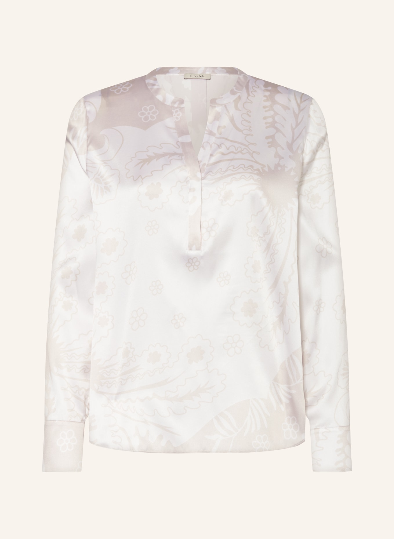 lilienfels Silk tunic, Color: ECRU/ CREAM (Image 1)