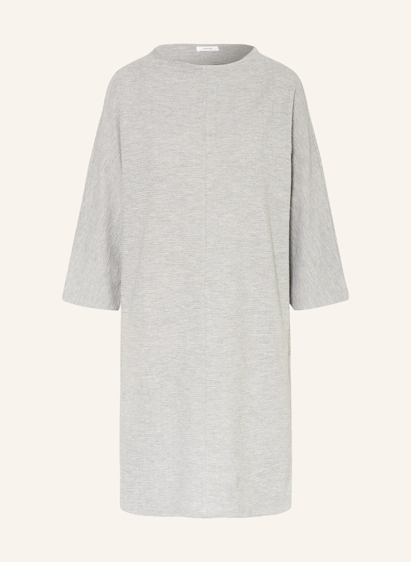 OPUS Sheath dress WEANO with 3/4 sleeves, Color: LIGHT GRAY/ SILVER (Image 1)