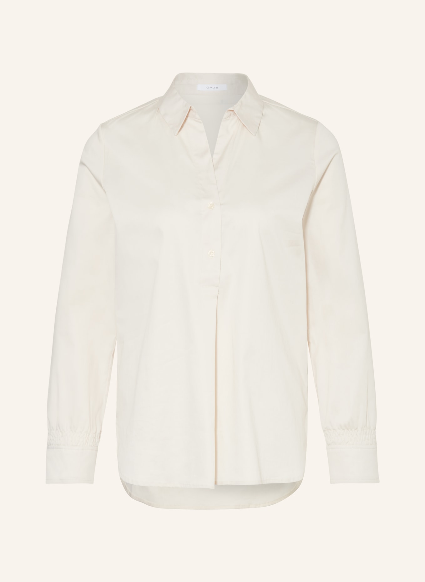 OPUS Shirt blouse FANANE, Color: LIGHT BROWN (Image 1)