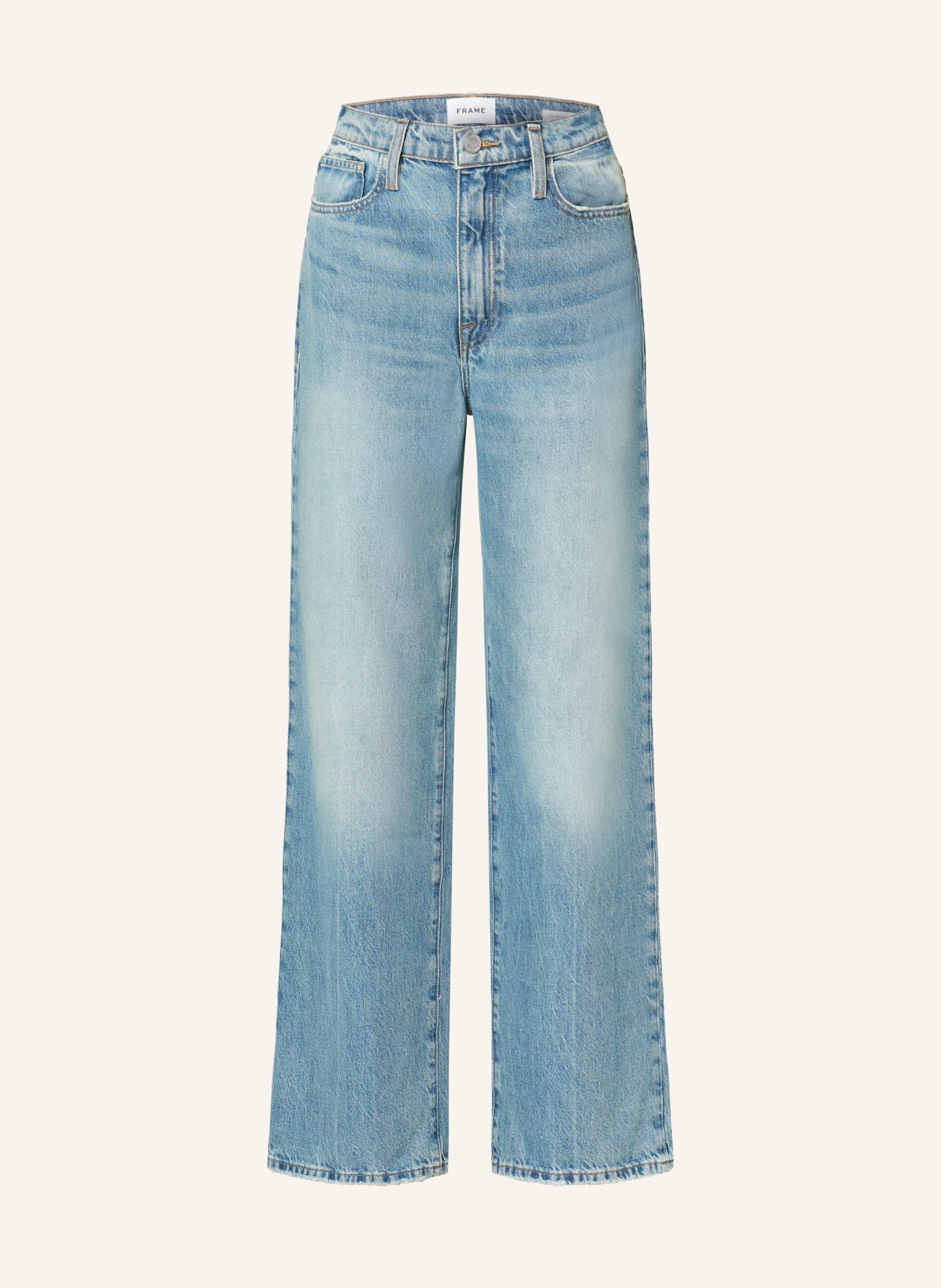 FRAME Straight Jeans LE JANE, Farbe: VRBL VARSITY BLUES (Bild 1)