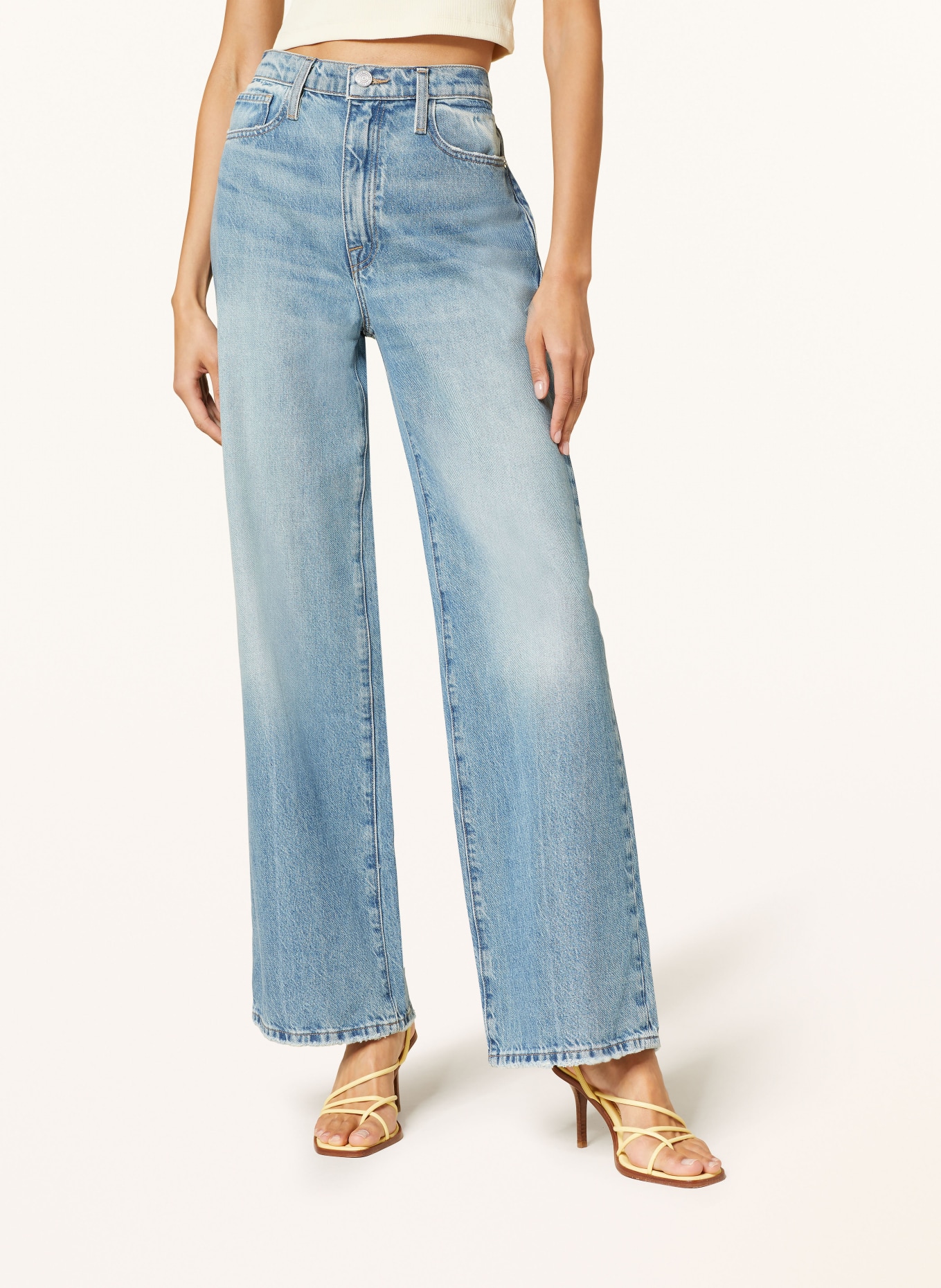 FRAME Straight jeans LE JANE, Color: VRBL VARSITY BLUES (Image 5)