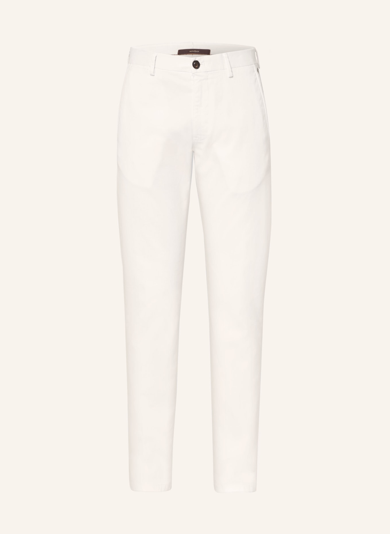 windsor. Cord chinos extra slim fit, Color: CREAM (Image 1)