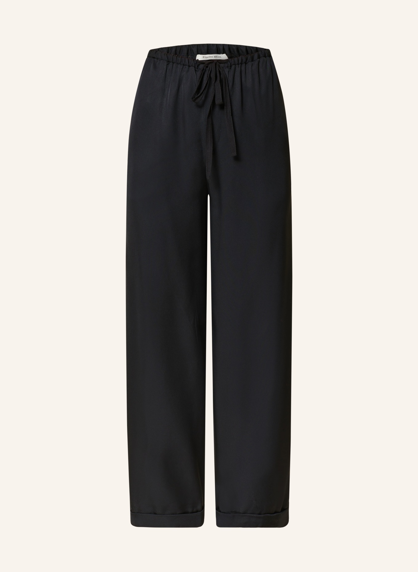 BY MALENE BIRGER Wide leg trousers JOANNI, Color: BLACK (Image 1)
