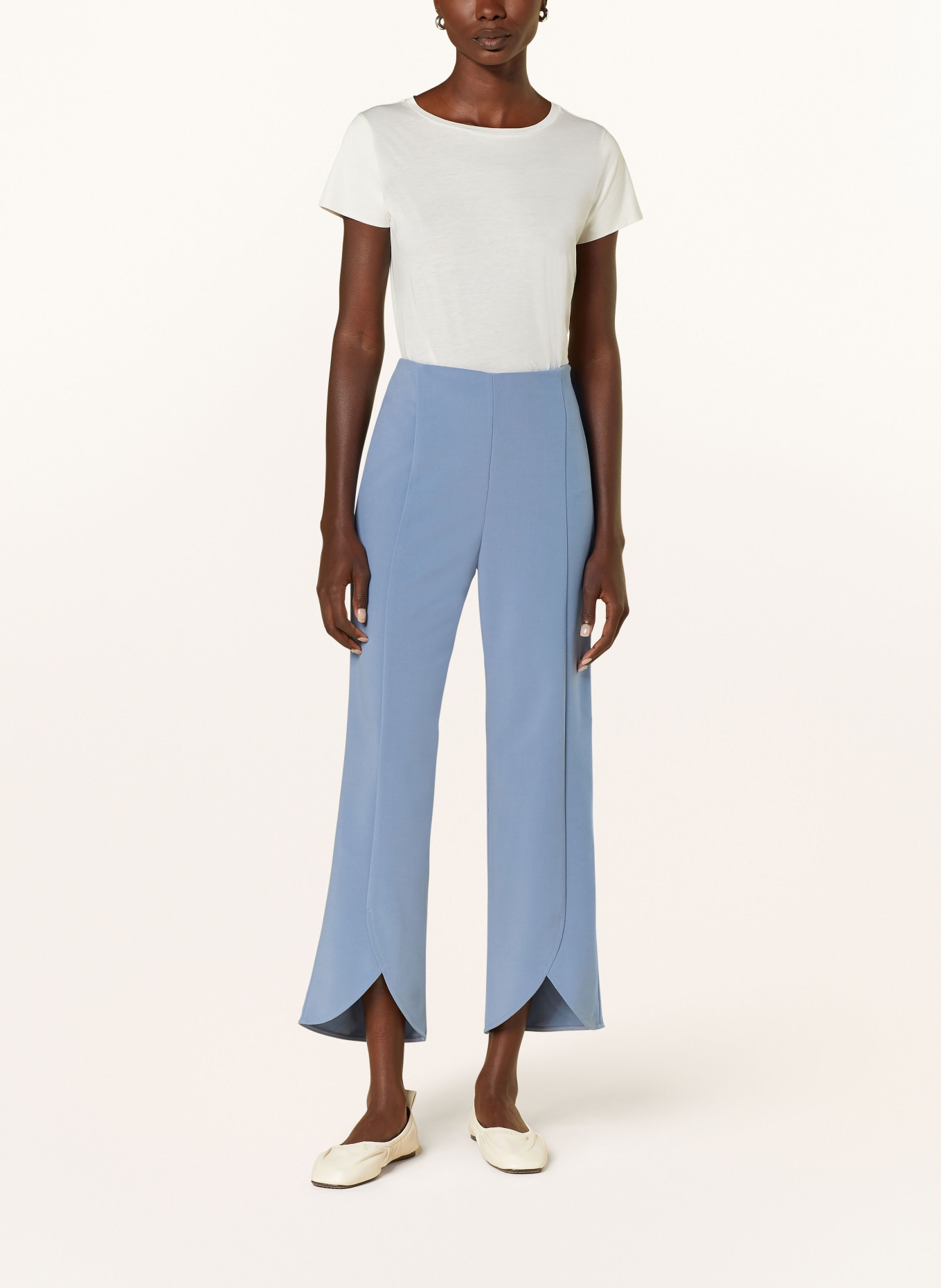 BY MALENE BIRGER 7/8 trousers NORMANN, Color: LIGHT BLUE (Image 2)