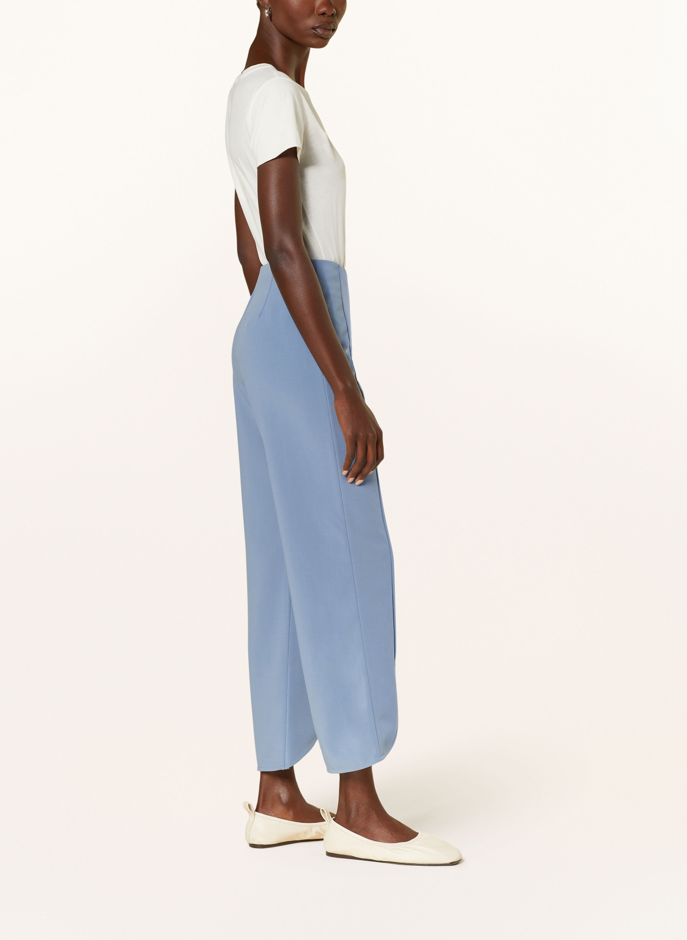 BY MALENE BIRGER 7/8 trousers NORMANN, Color: LIGHT BLUE (Image 4)
