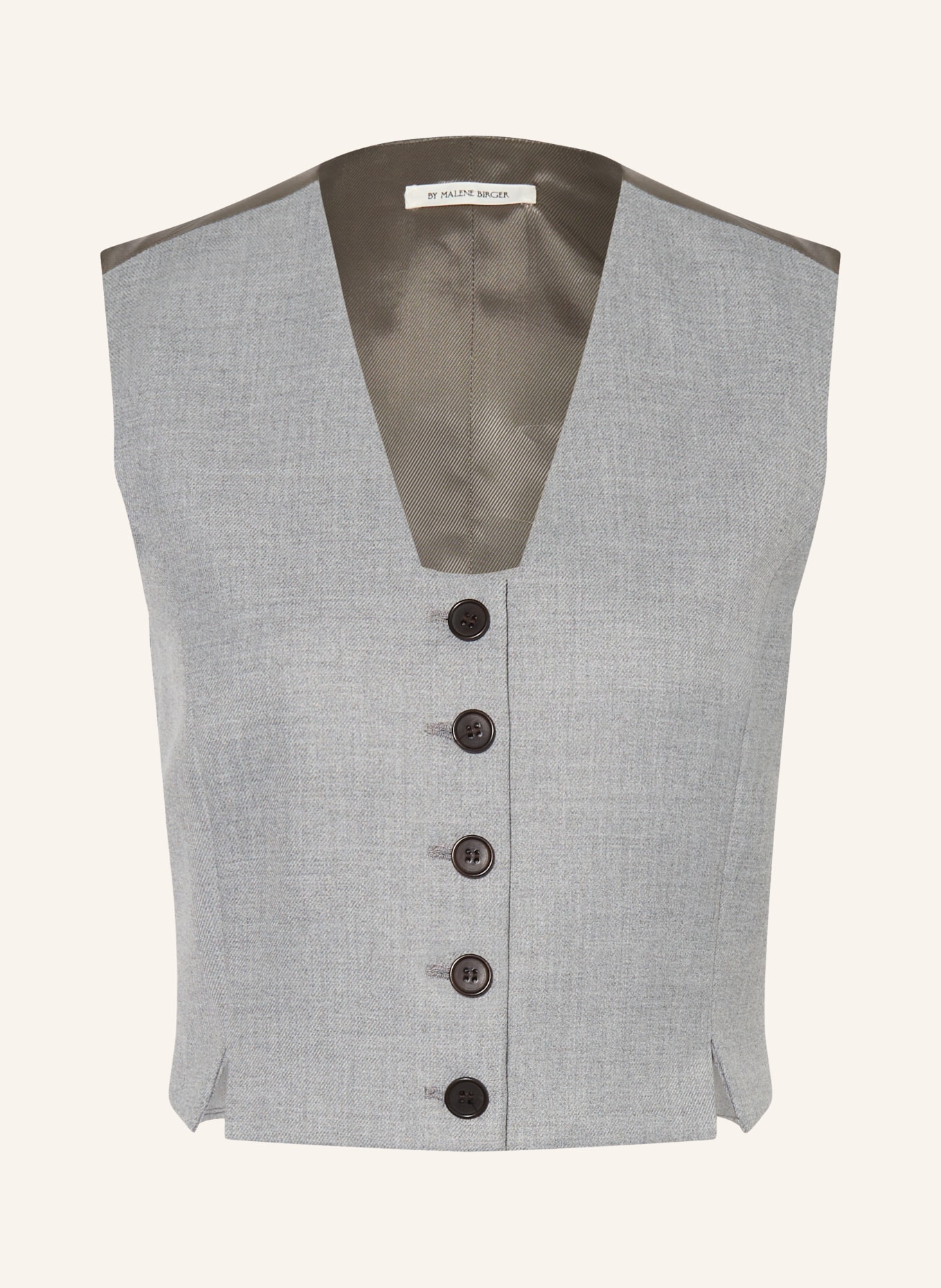BY MALENE BIRGER Blazer vest BETTAS, Color: GRAY (Image 1)