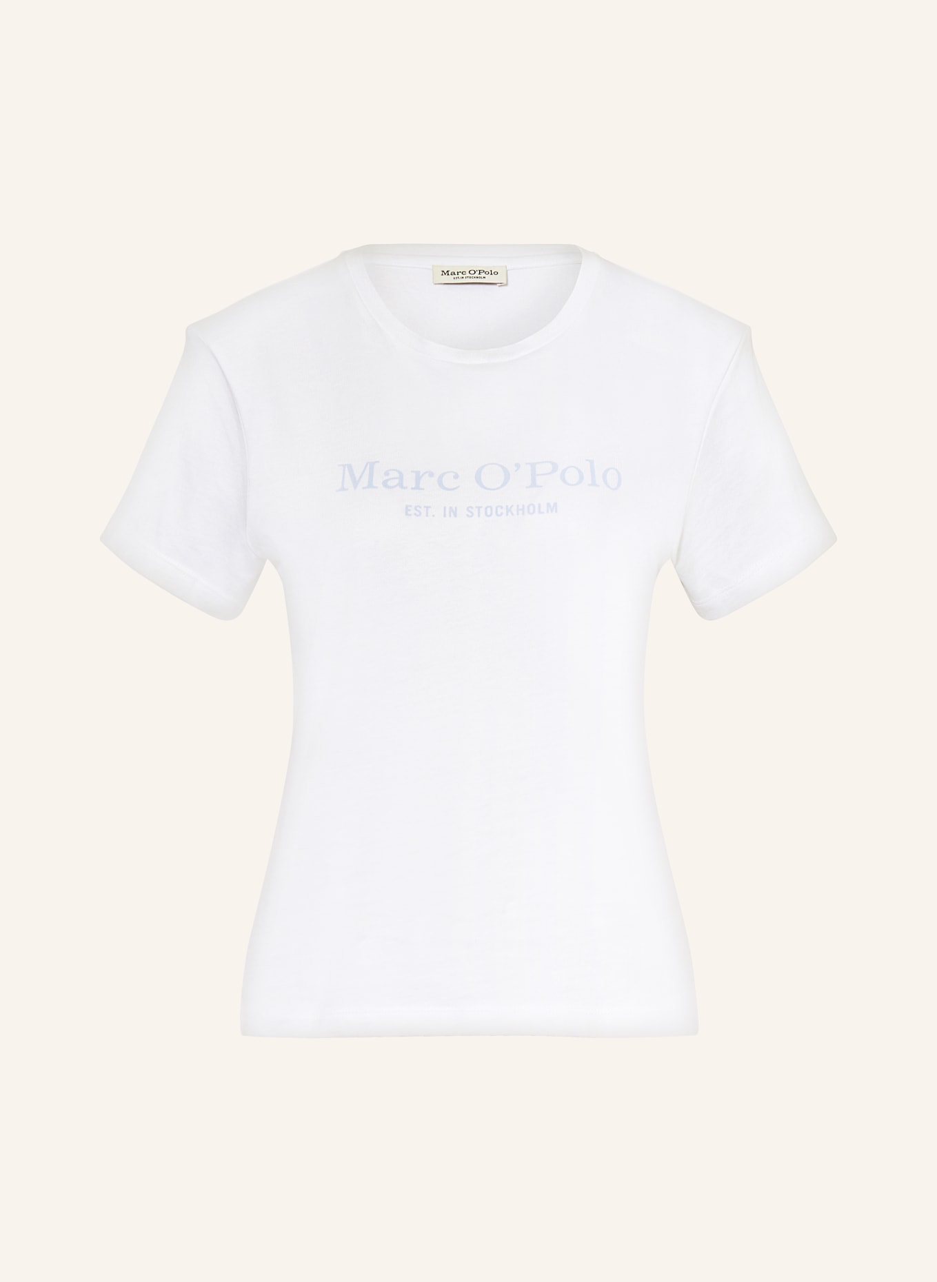 Marc O'Polo T-Shirt, Farbe: WEISS/ GRAU (Bild 1)