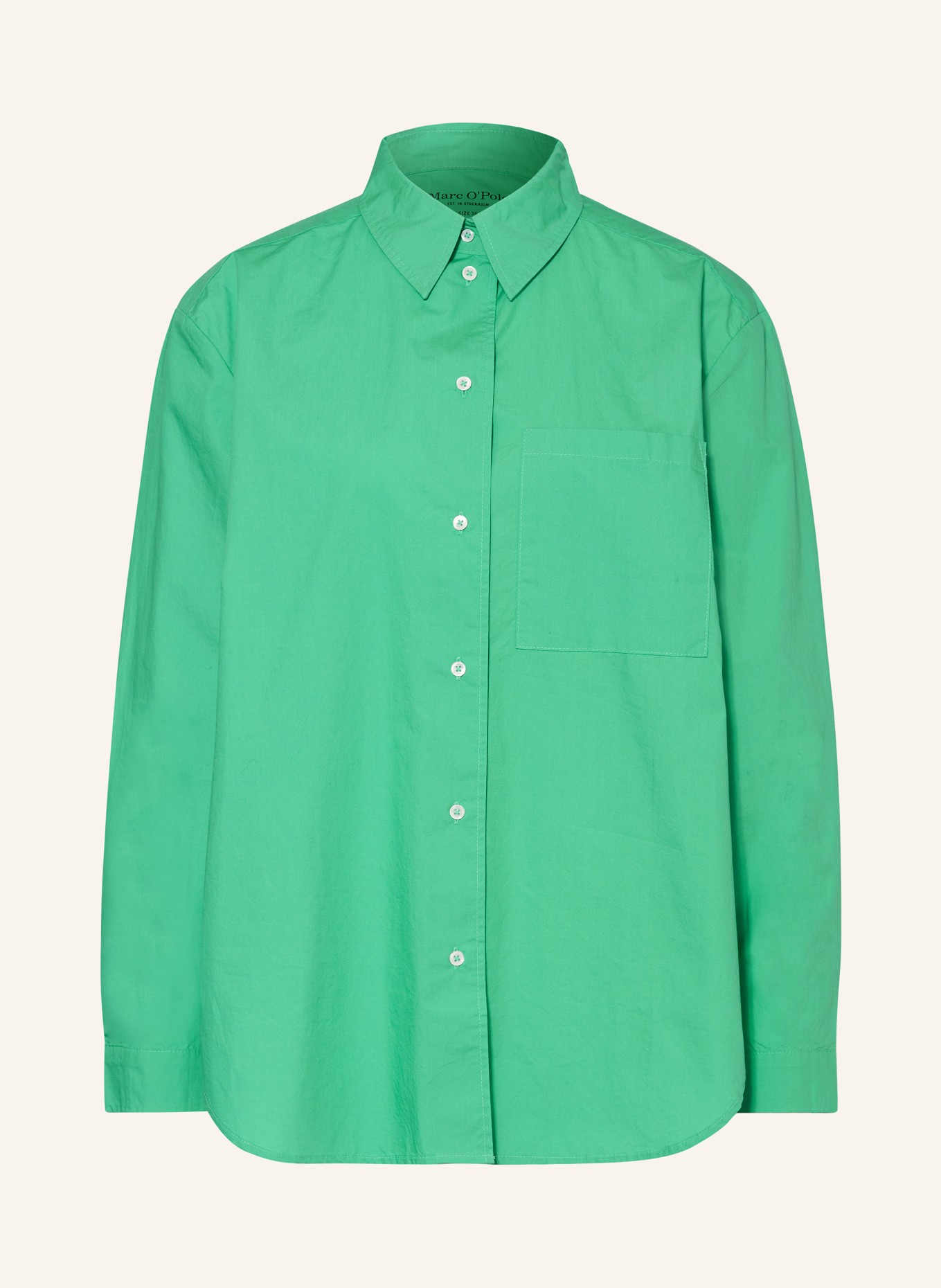 Marc O'Polo Shirt blouse, Color: GREEN (Image 1)