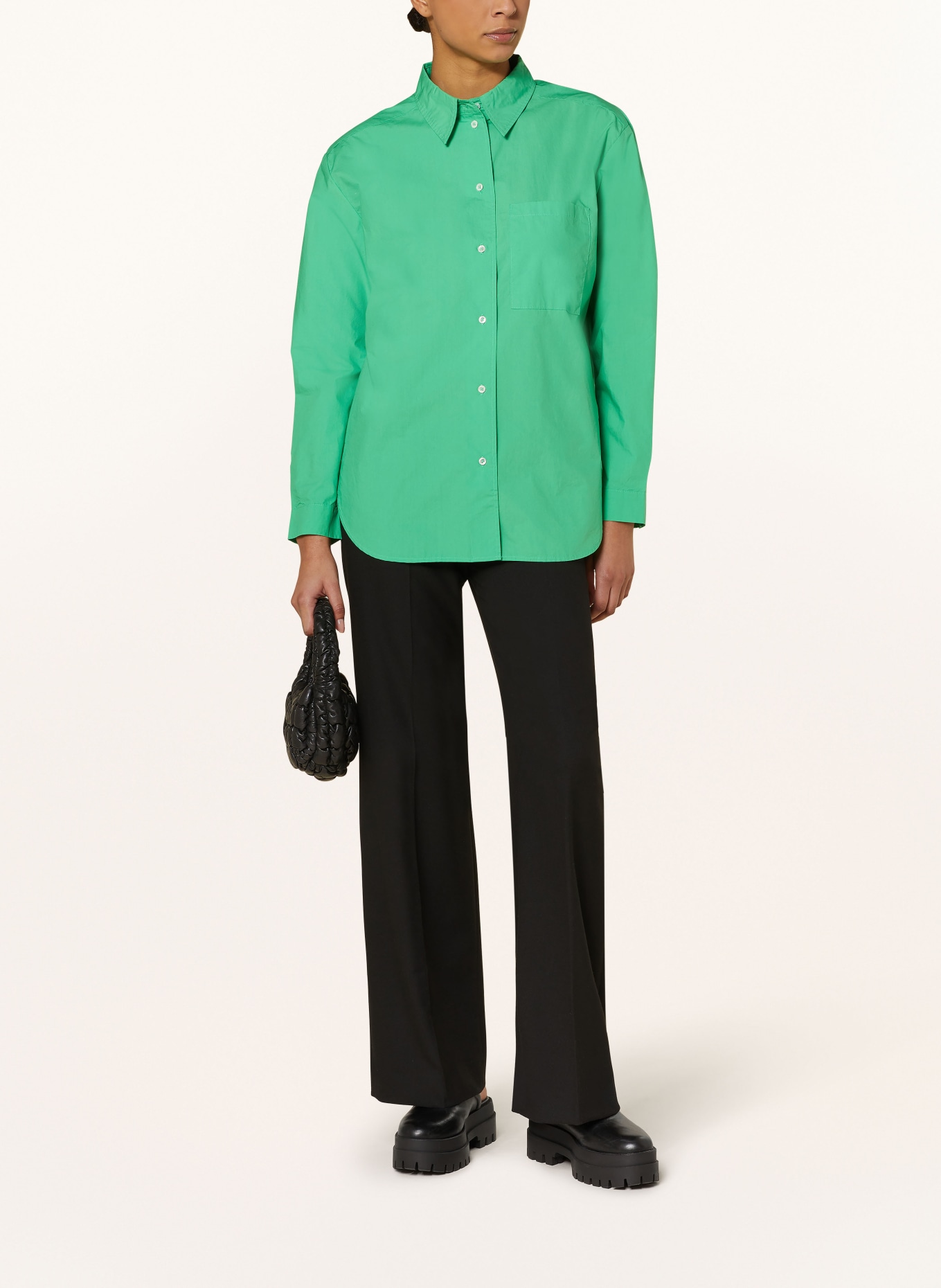 Marc O'Polo Shirt blouse, Color: GREEN (Image 2)