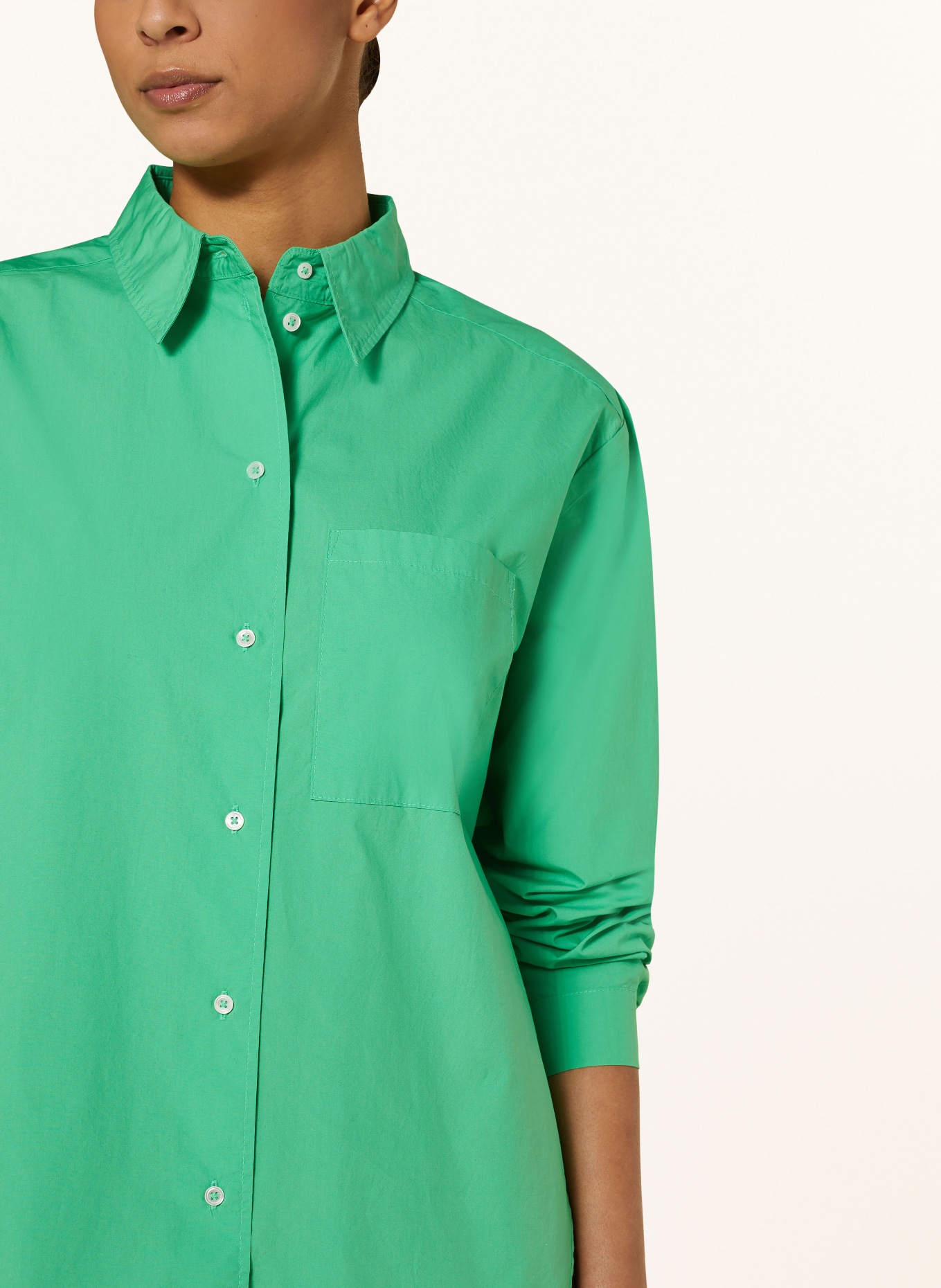 Marc O'Polo Shirt blouse, Color: GREEN (Image 4)