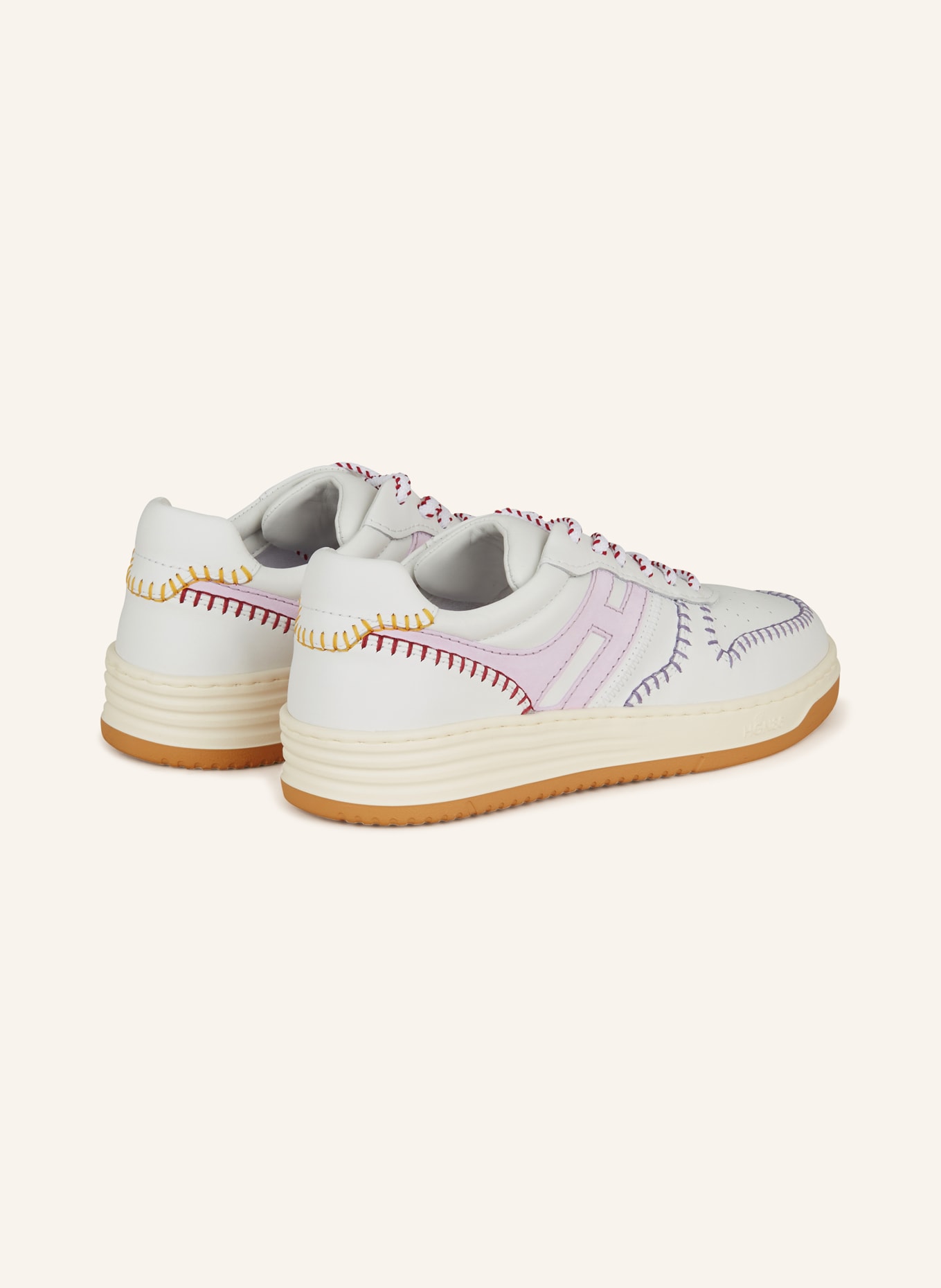 HOGAN Sneakers, Color: WHITE/ LIGHT PINK (Image 2)