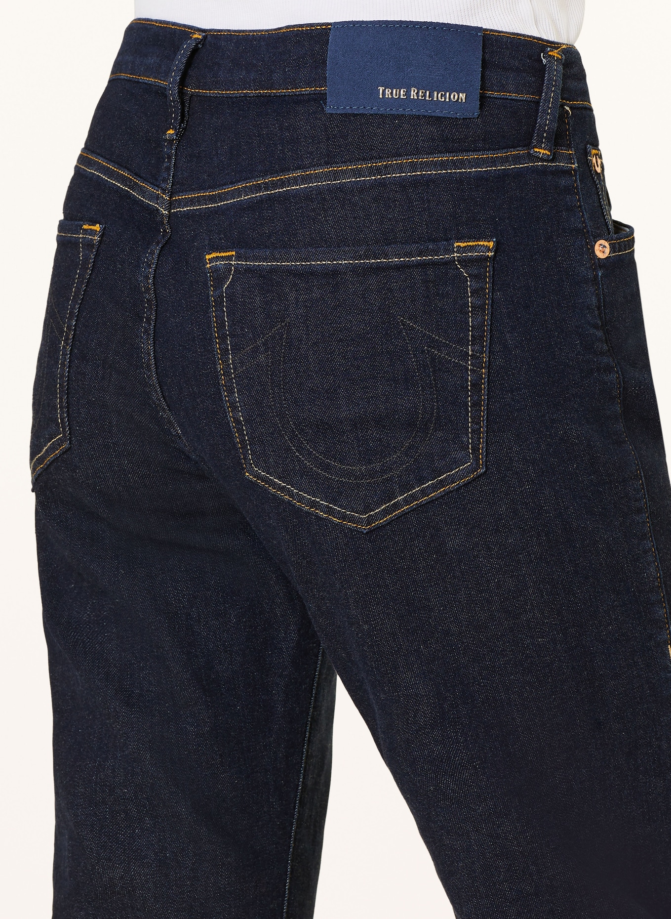 TRUE RELIGION Boyfriend Jeans LIV BOYFRIEND, Color: 4646 BLUE TENCEL DENIM (Image 5)
