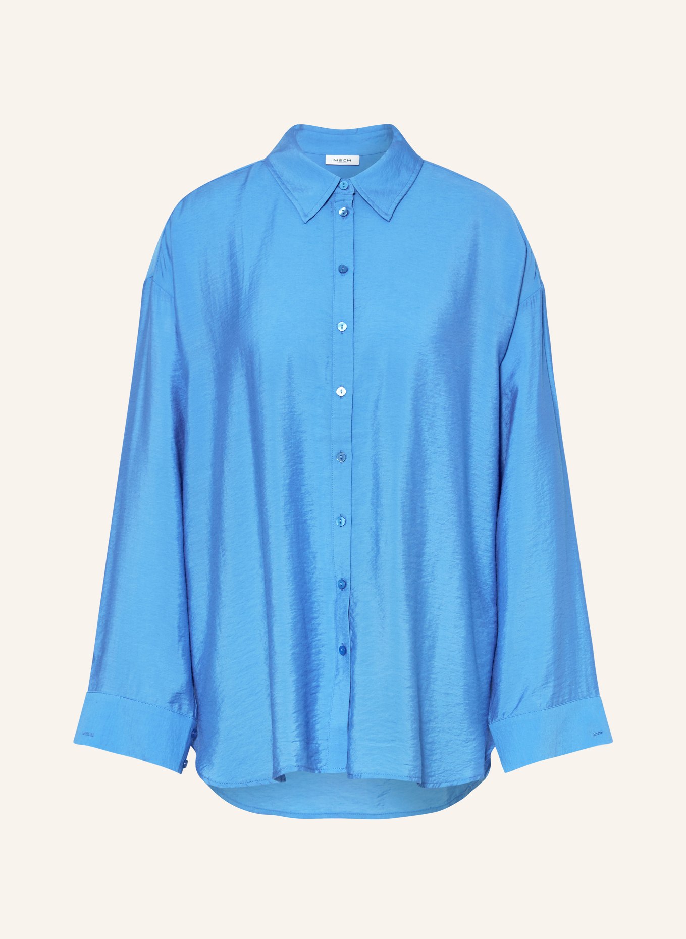 MSCH COPENHAGEN Shirt blouse MSCHAUDIA, Color: BLUE (Image 1)