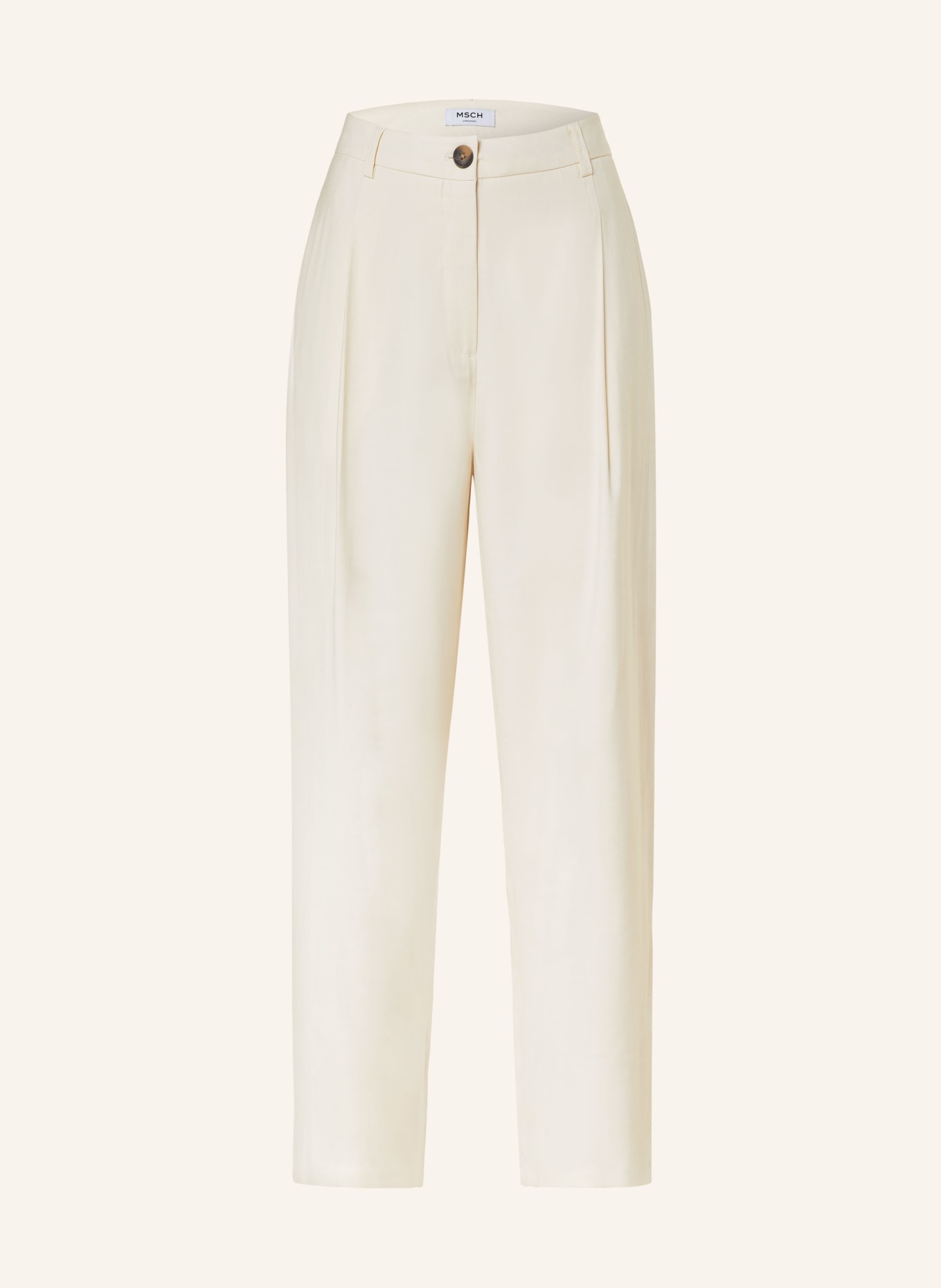 MSCH COPENHAGEN Spodnie MSCHKATARA, Kolor: KREMOWY (Obrazek 1)