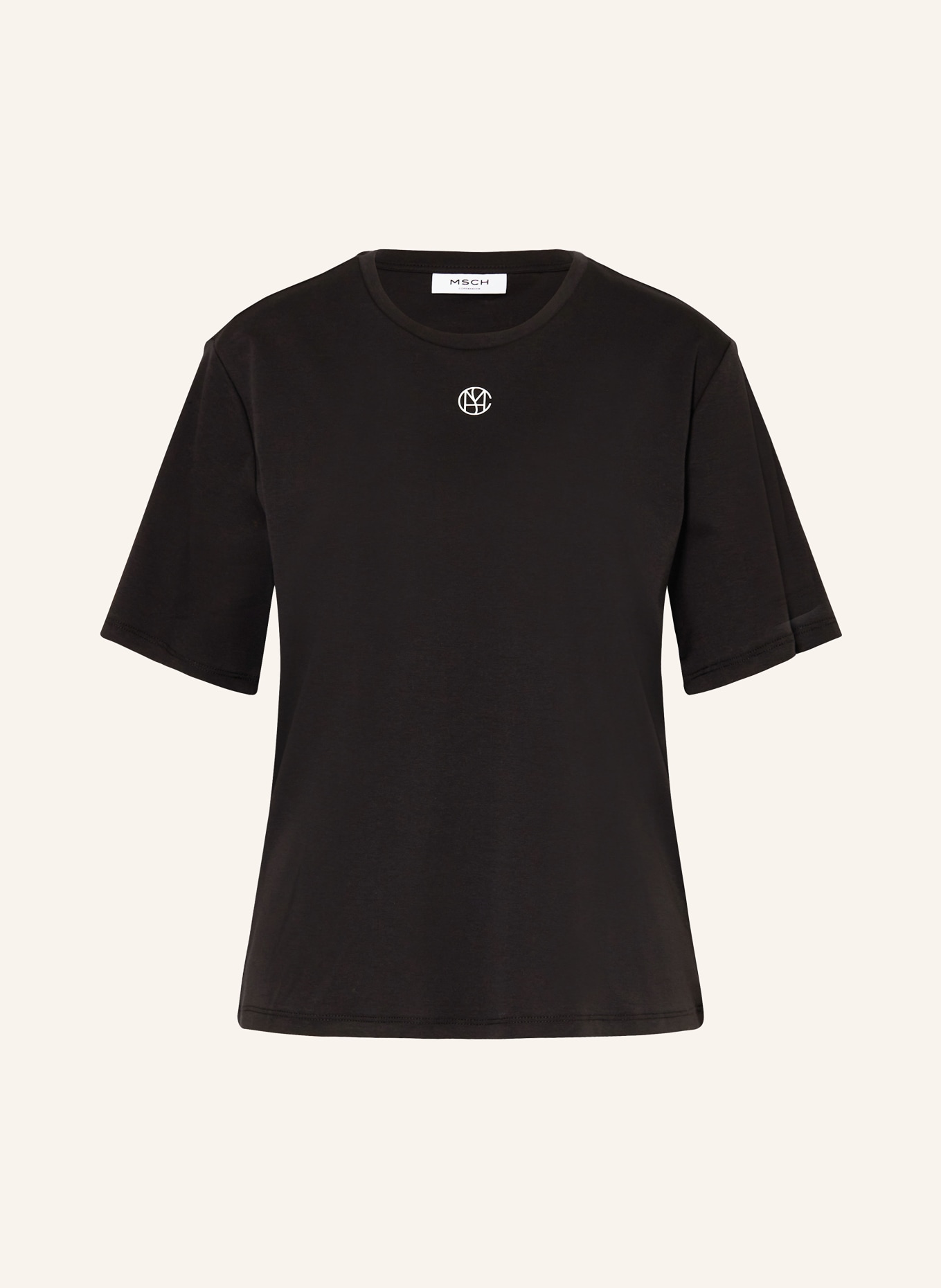 MSCH COPENHAGEN T-shirt MSCHMELEA, Color: BLACK (Image 1)