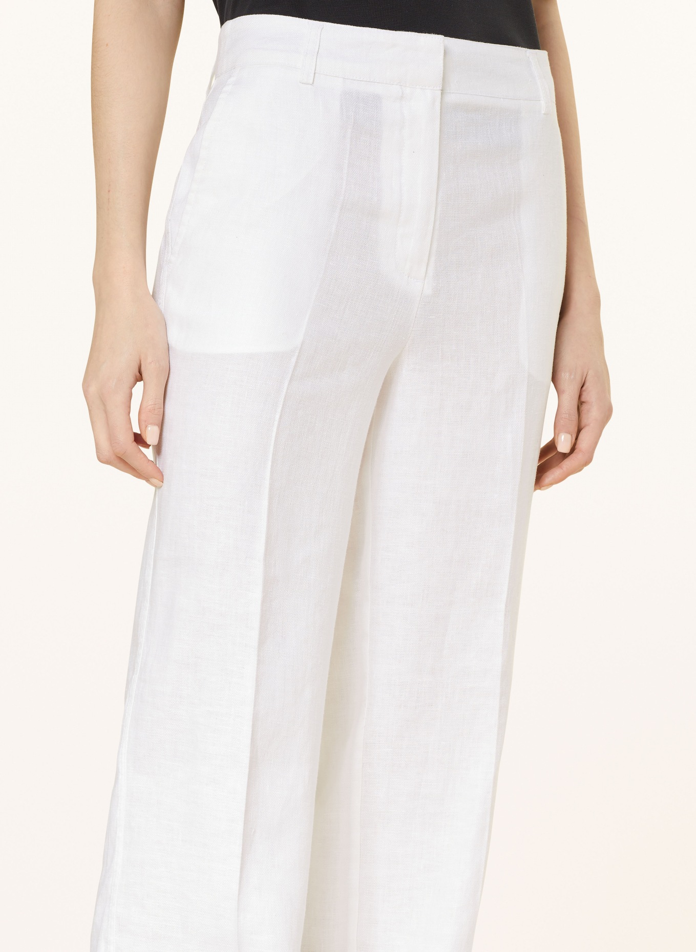 MSCH COPENHAGEN Trousers MSCHCLARITTA, Color: WHITE (Image 5)