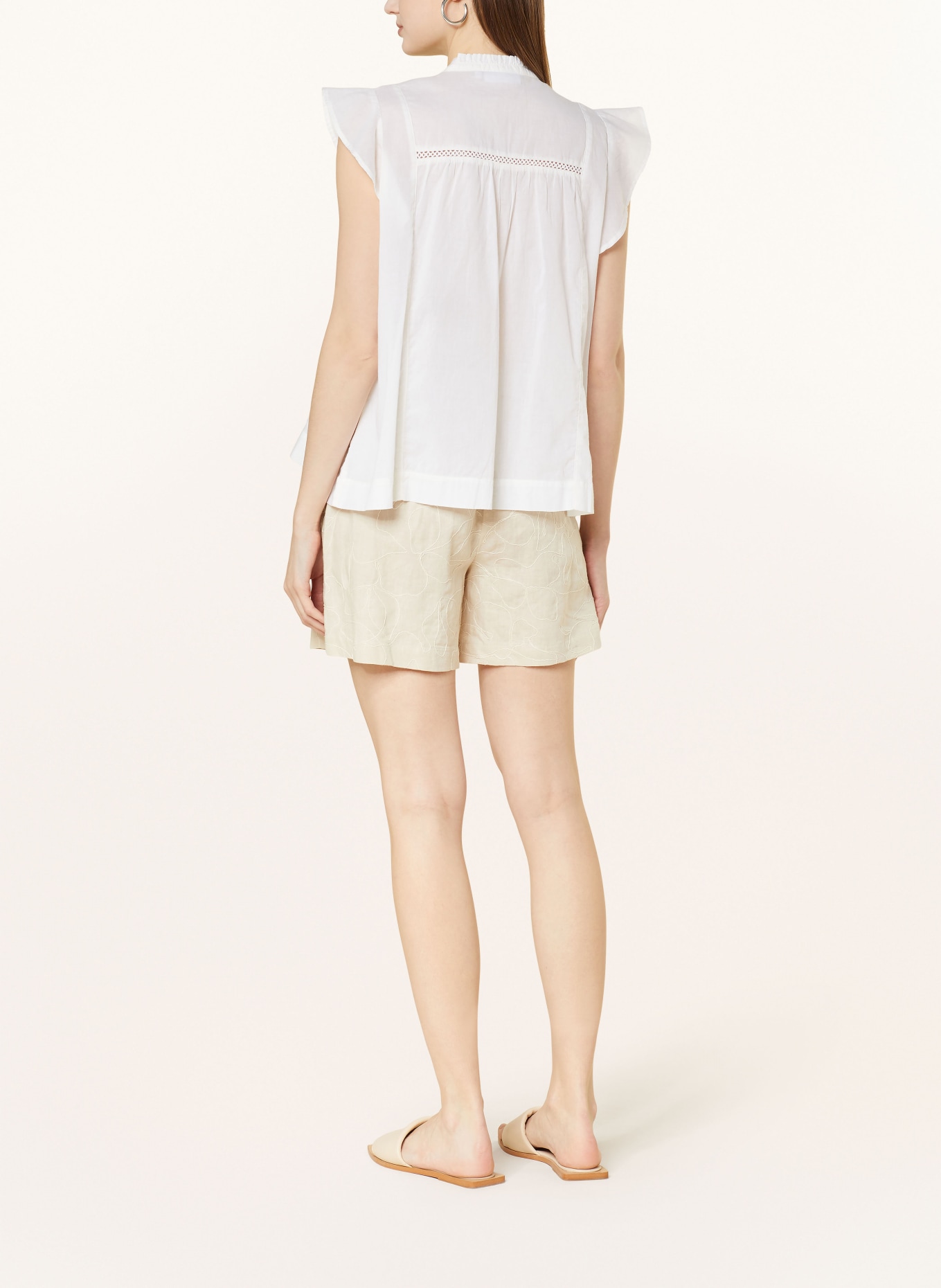 MSCH COPENHAGEN Shirt blouse MSCHEUGENIA, Color: WHITE (Image 3)