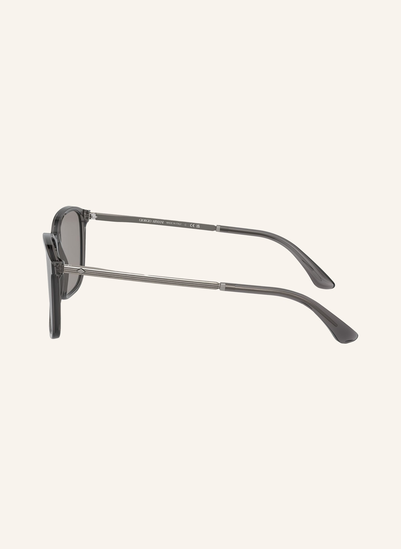 GIORGIO ARMANI Okulary przeciwsłoneczne AR8197: 6036M3 – SZARY/ SZARY