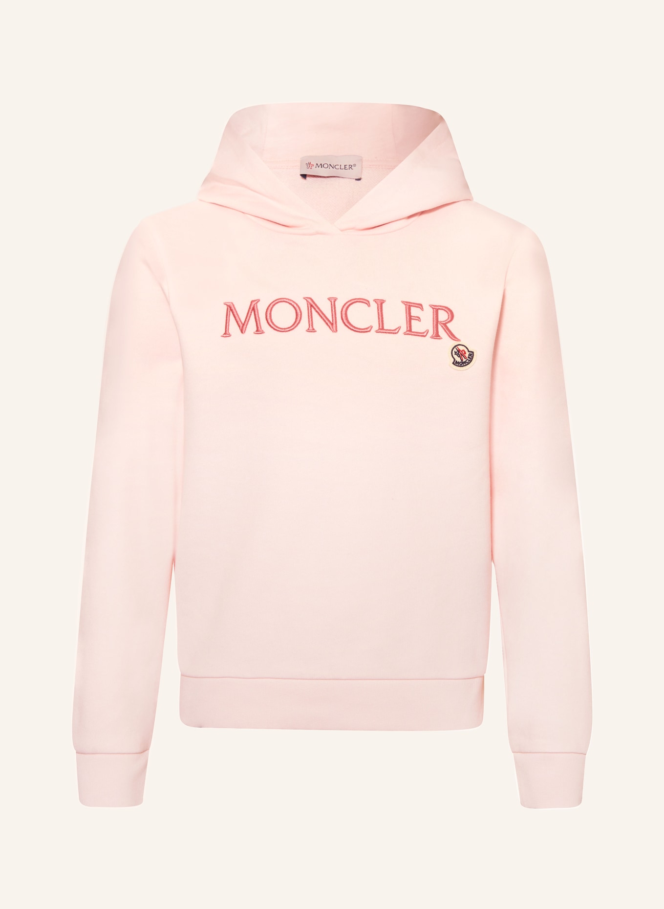 MONCLER enfant Bluza z kapturem: RÓŻOWY