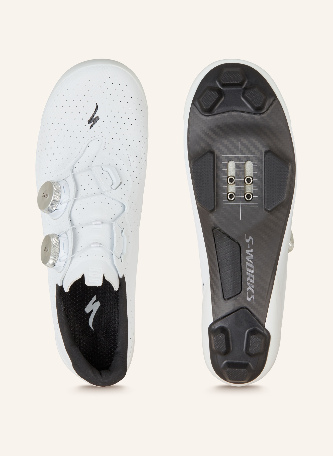 SPECIALIZED Gravel bike shoes S-WORKS RECON SL, Color: WHITE (Image 5)