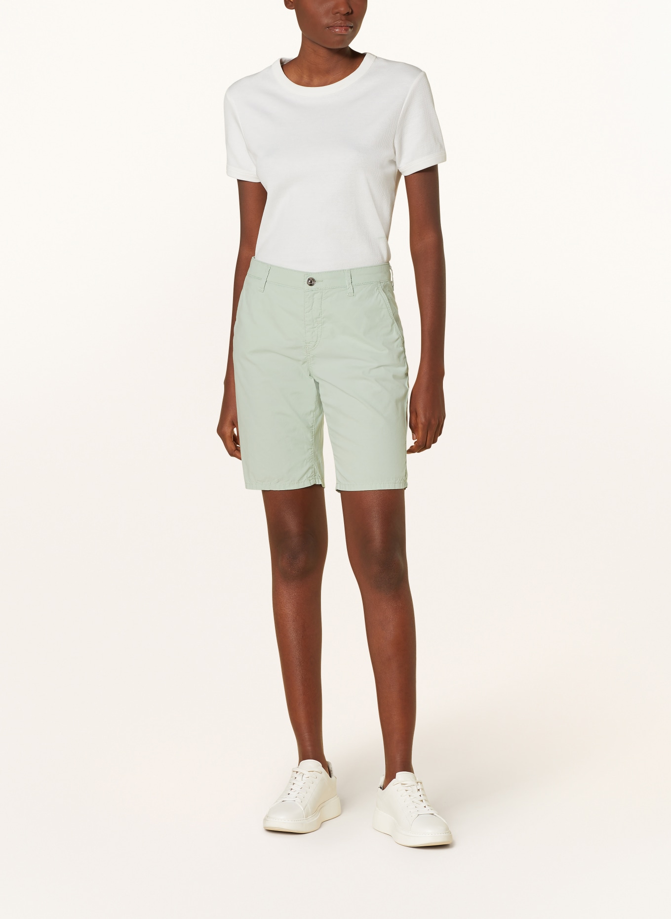 MAC Shorts CHINO, Color: LIGHT GREEN (Image 2)