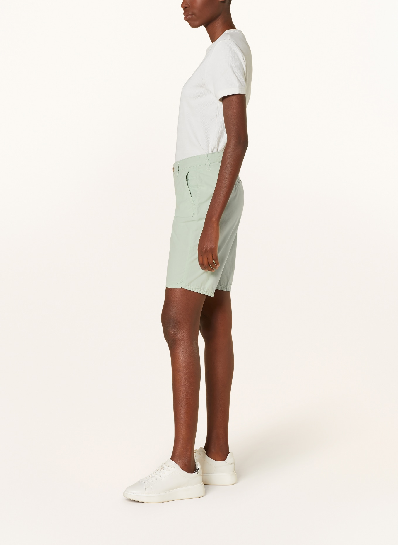 MAC Shorts CHINO, Color: LIGHT GREEN (Image 4)