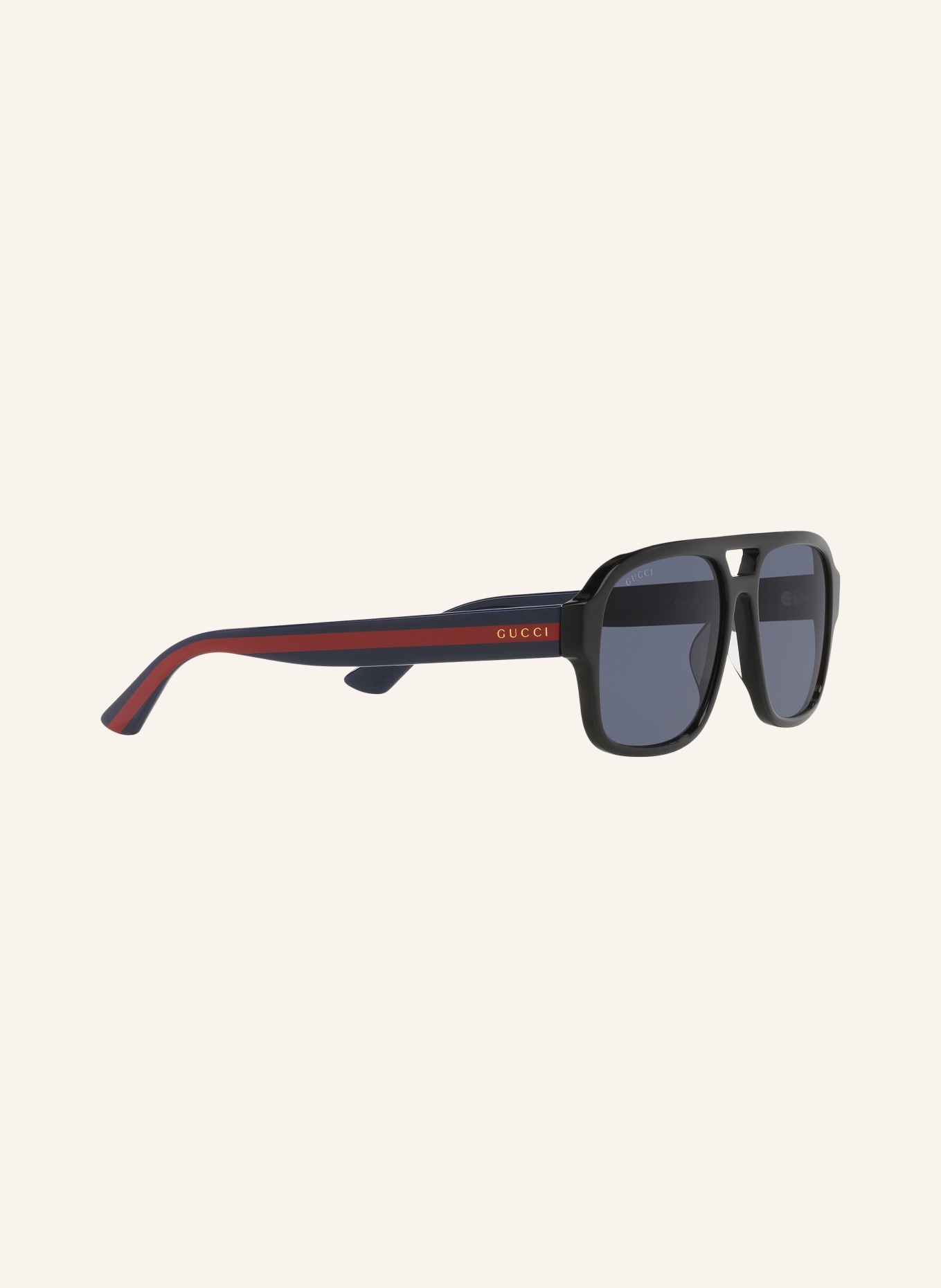 GUCCI Sunglasses GC001856, Color: 1100L1 BLACK/BLACK MIRRORED (Image 3)