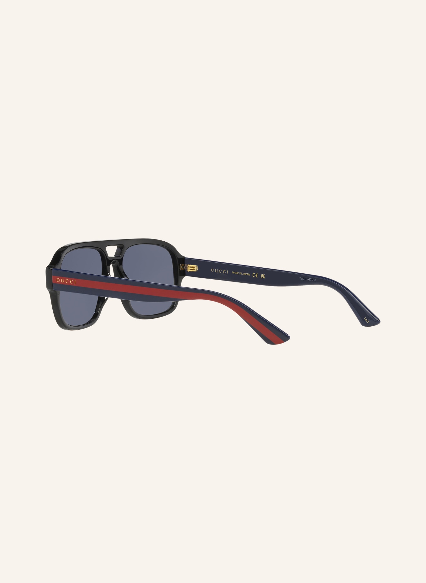 GUCCI Sunglasses GC001856, Color: 1100L1 BLACK/BLACK MIRRORED (Image 4)