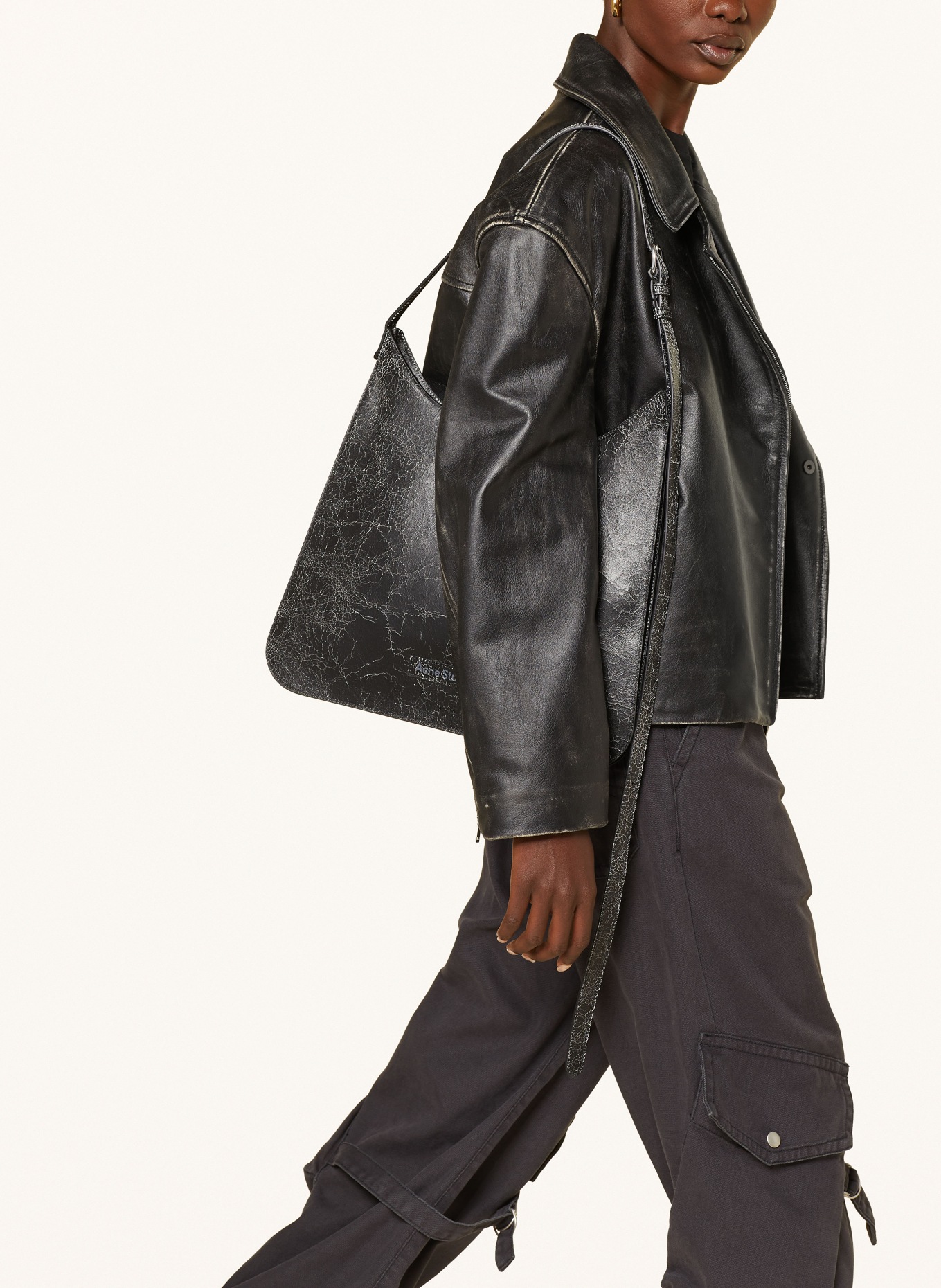 Acne Studios Shoulder bag PLATT, Color: BLACK (Image 4)