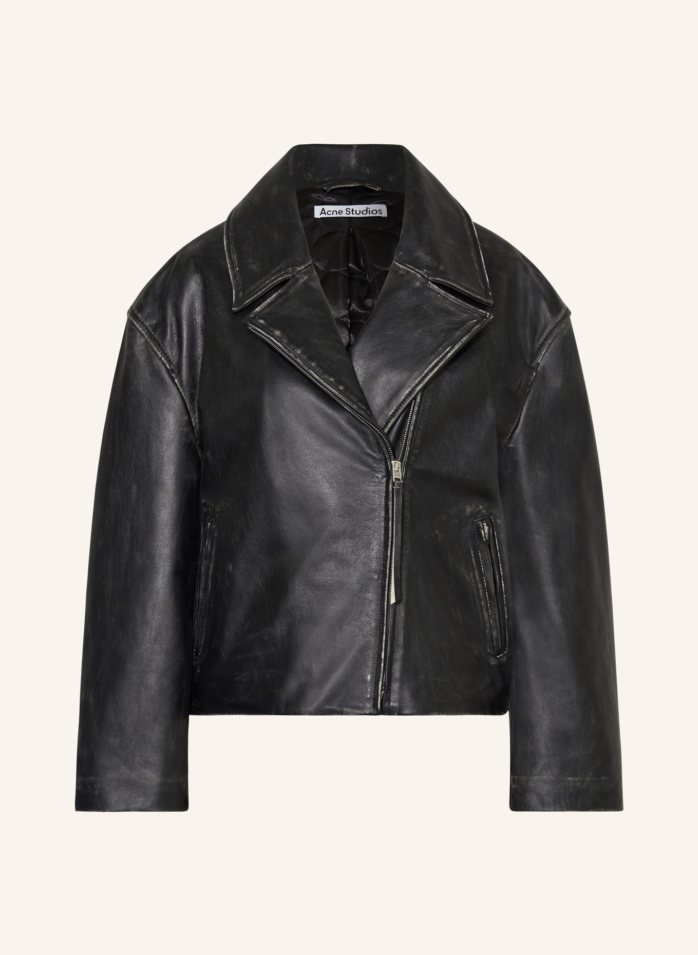 Acne Studios Leather jacket, Color: BLACK (Image 1)