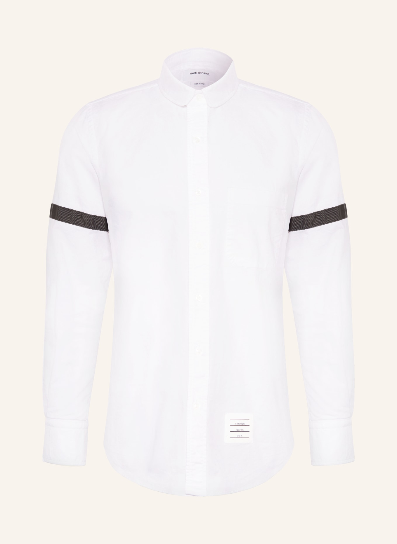 THOM BROWNE. Shirt regular fit, Color: WHITE (Image 1)