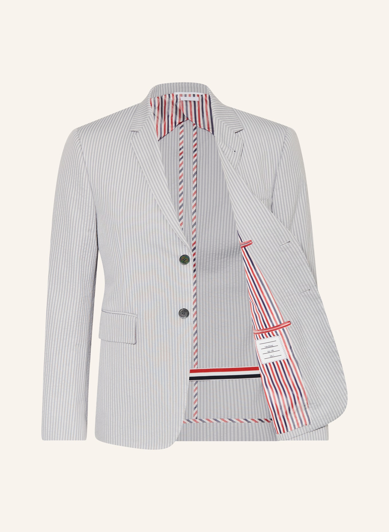 THOM BROWNE. Tailored jacket extra slim fit, Color: 055 LT GREY (Image 4)