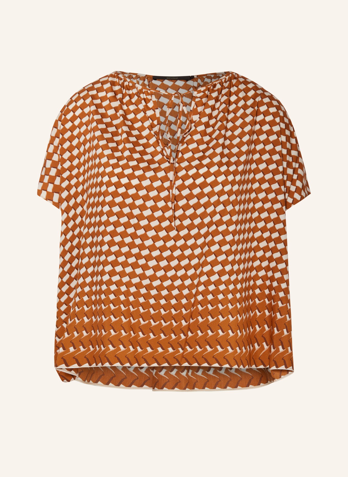 windsor. Shirt blouse, Color: BROWN/ BEIGE (Image 1)