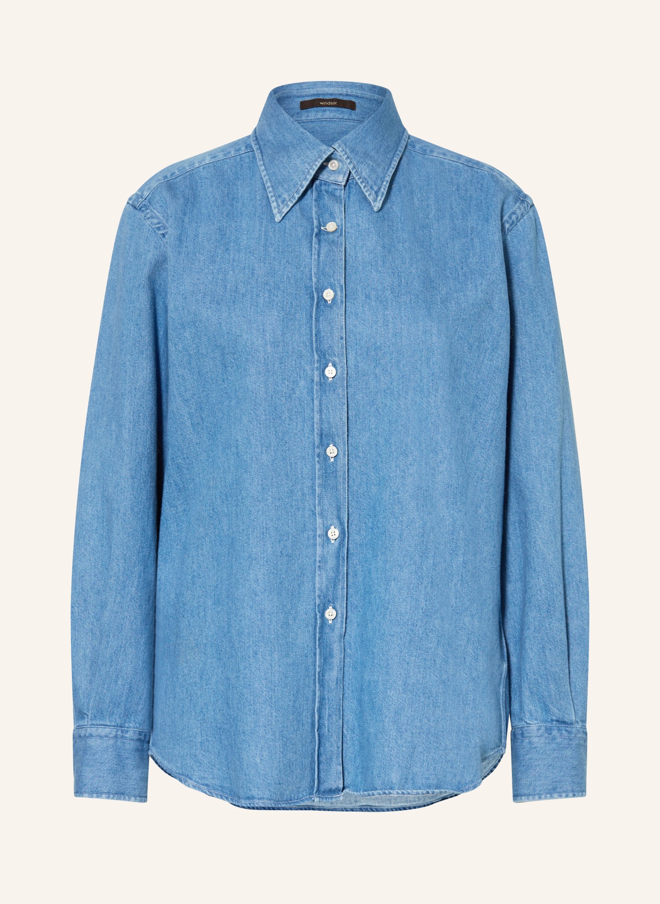 windsor. Denim blouse, Color: BLUE (Image 1)