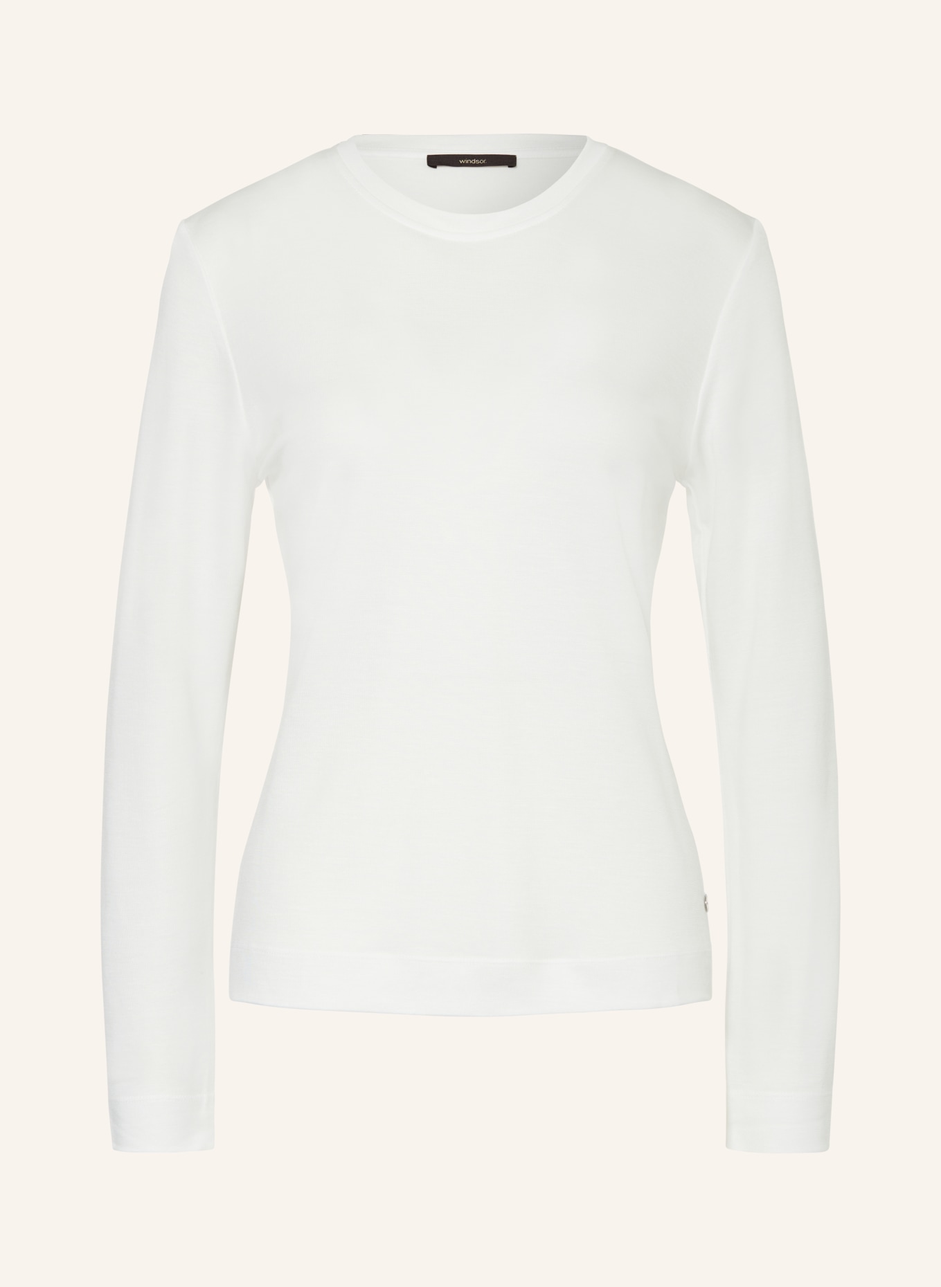windsor. Long sleeve shirt, Color: WHITE (Image 1)