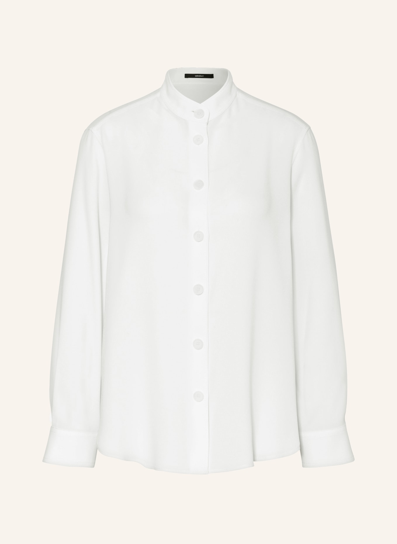 windsor. Satin blouse, Color: WHITE (Image 1)